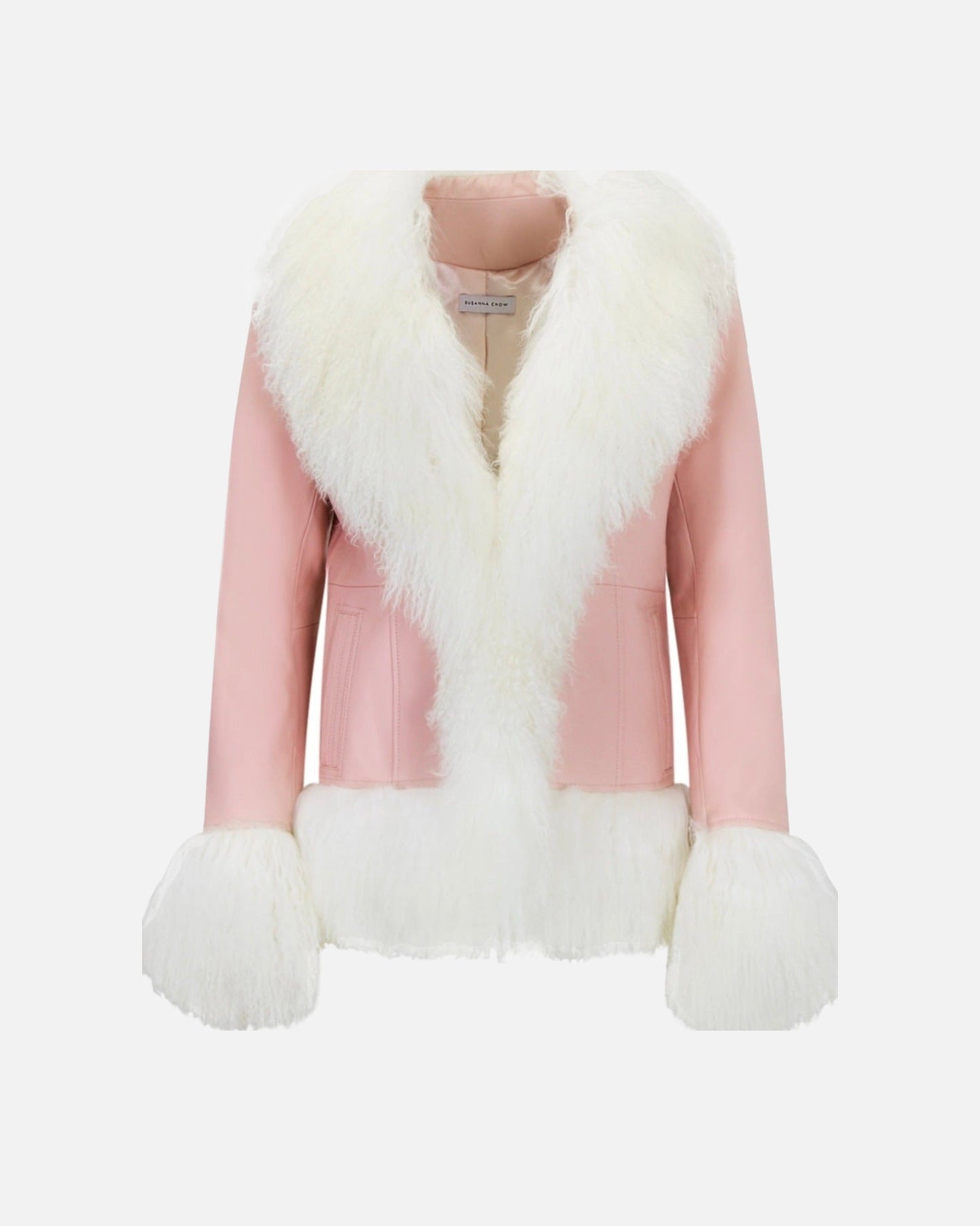 Dorothy Leather Shearling Coat