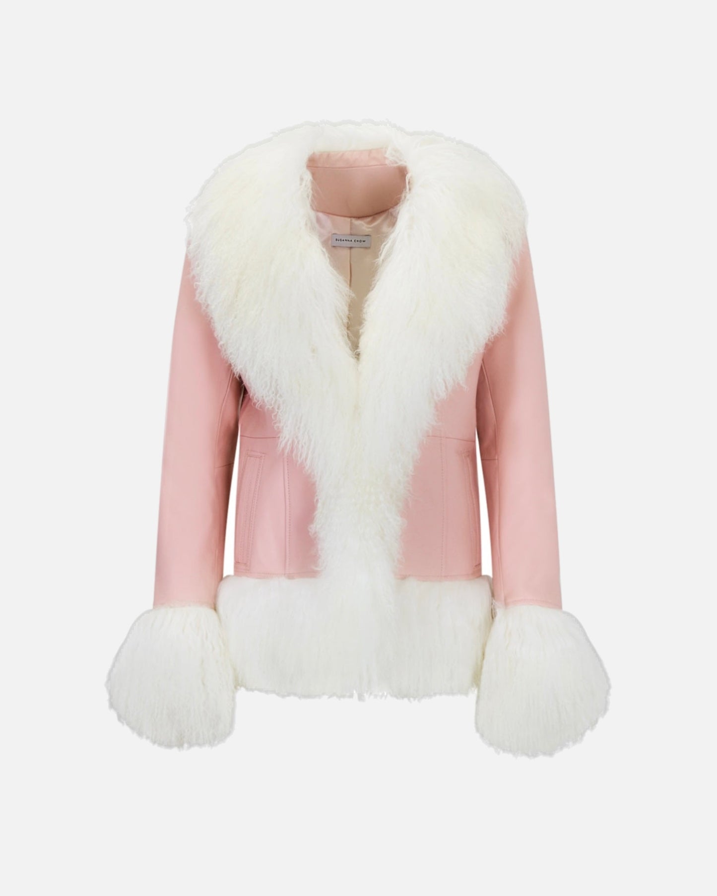 Dorothy Leather Shearling Coat