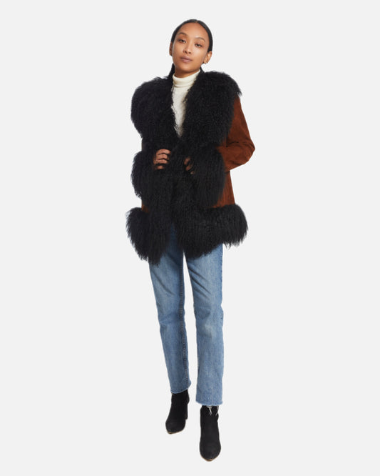 Dorothy Suede Coat