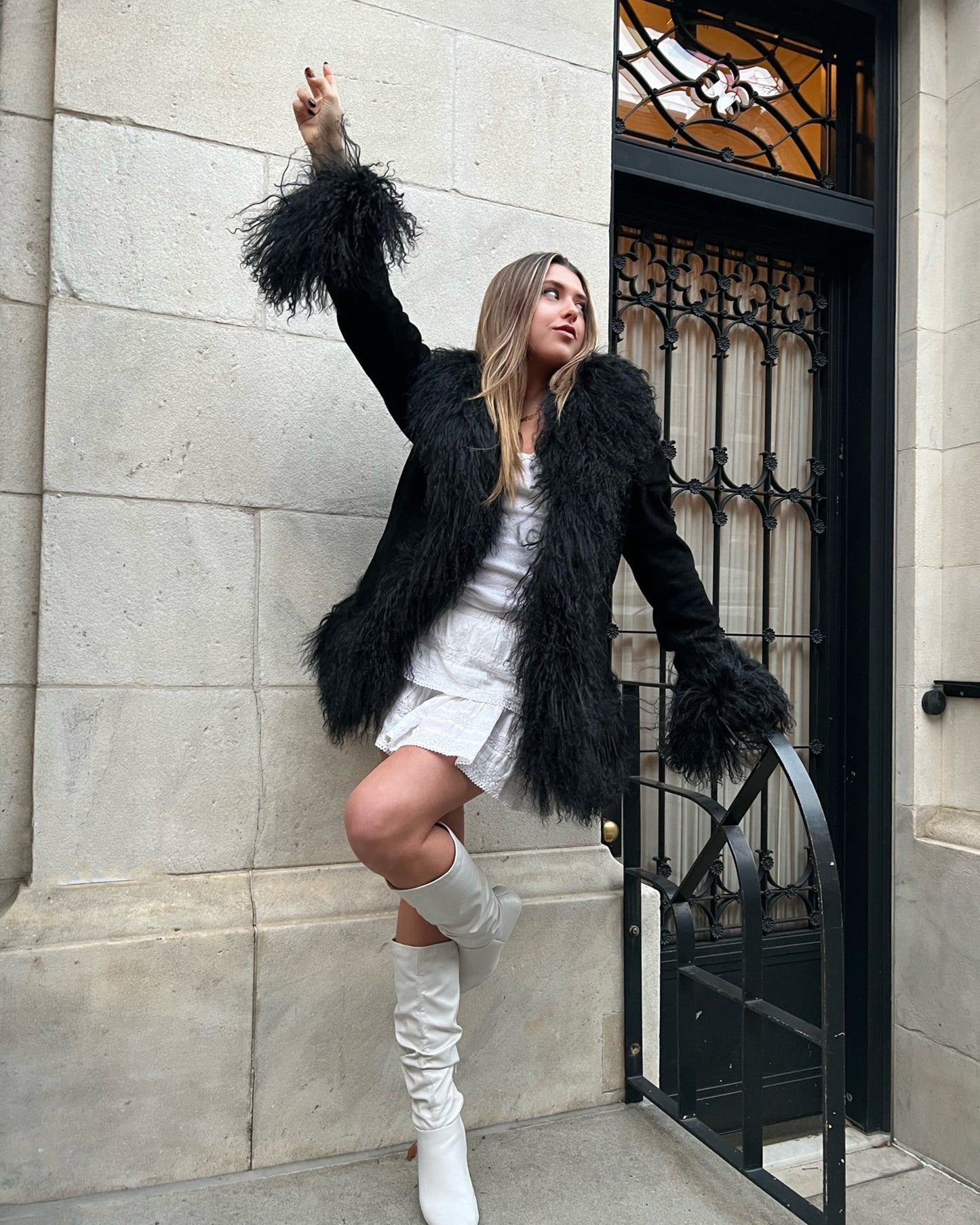 Dorothy Suede Coat