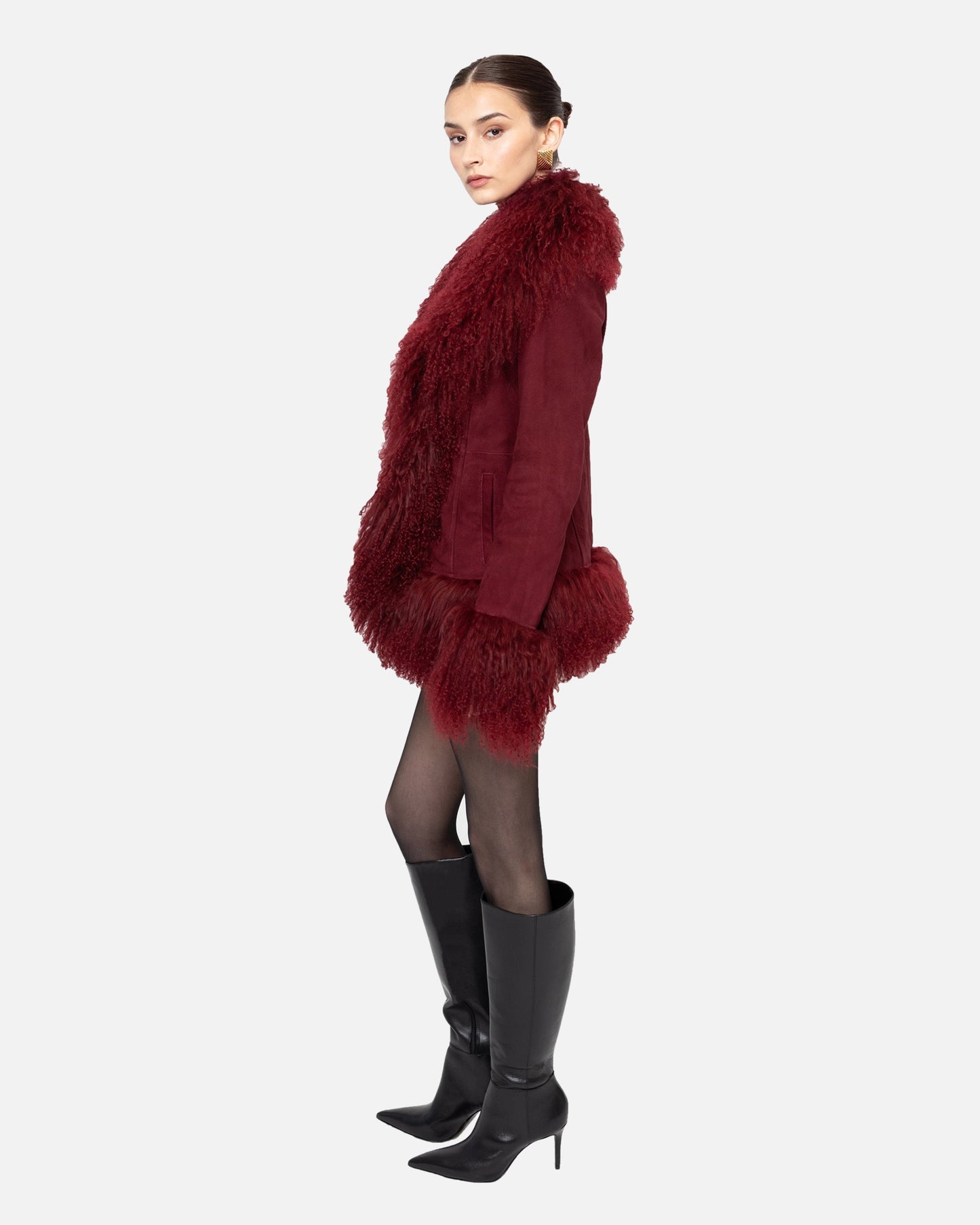 Dorothy Suede Coat