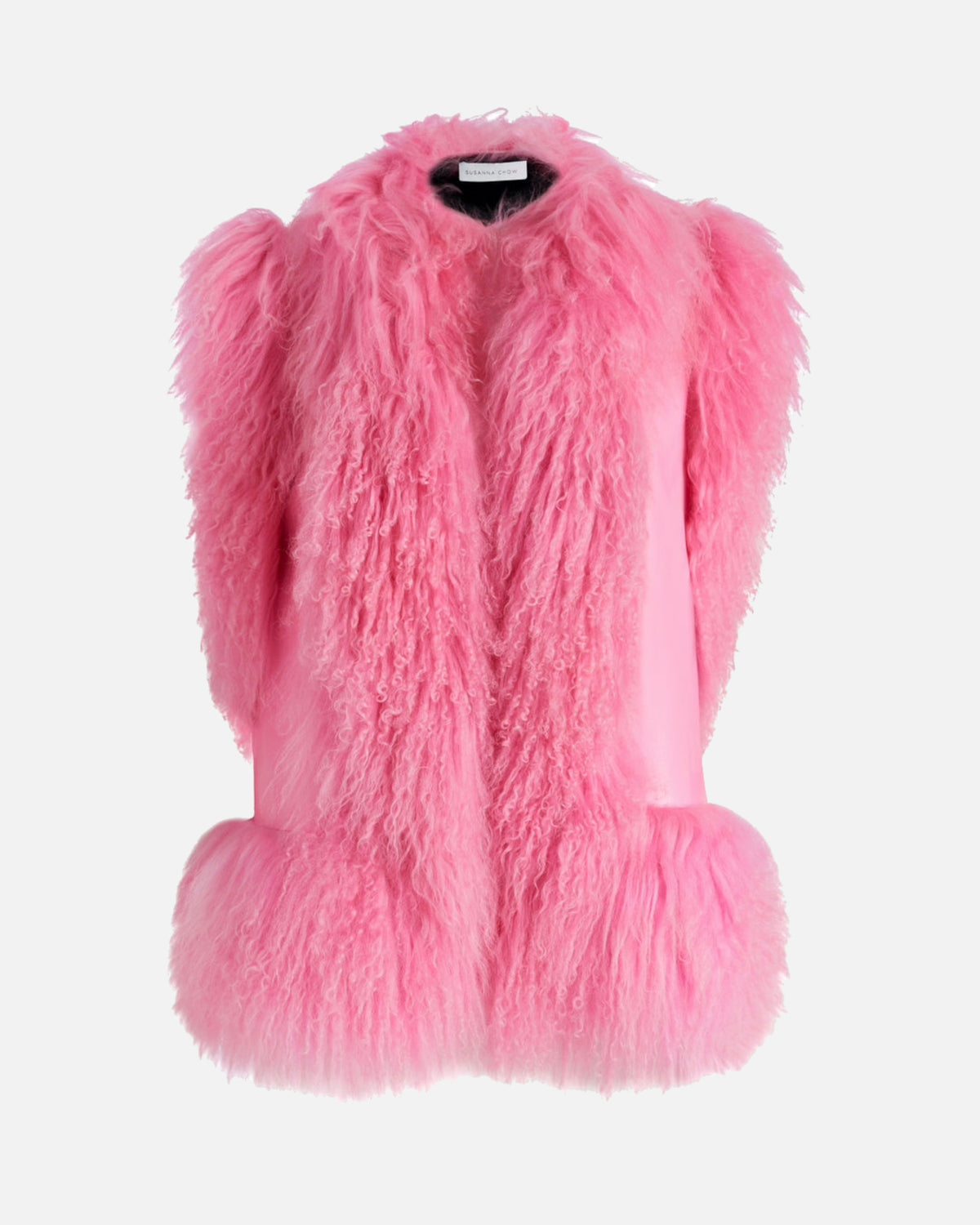 Dorothy Leather Shearling Vest