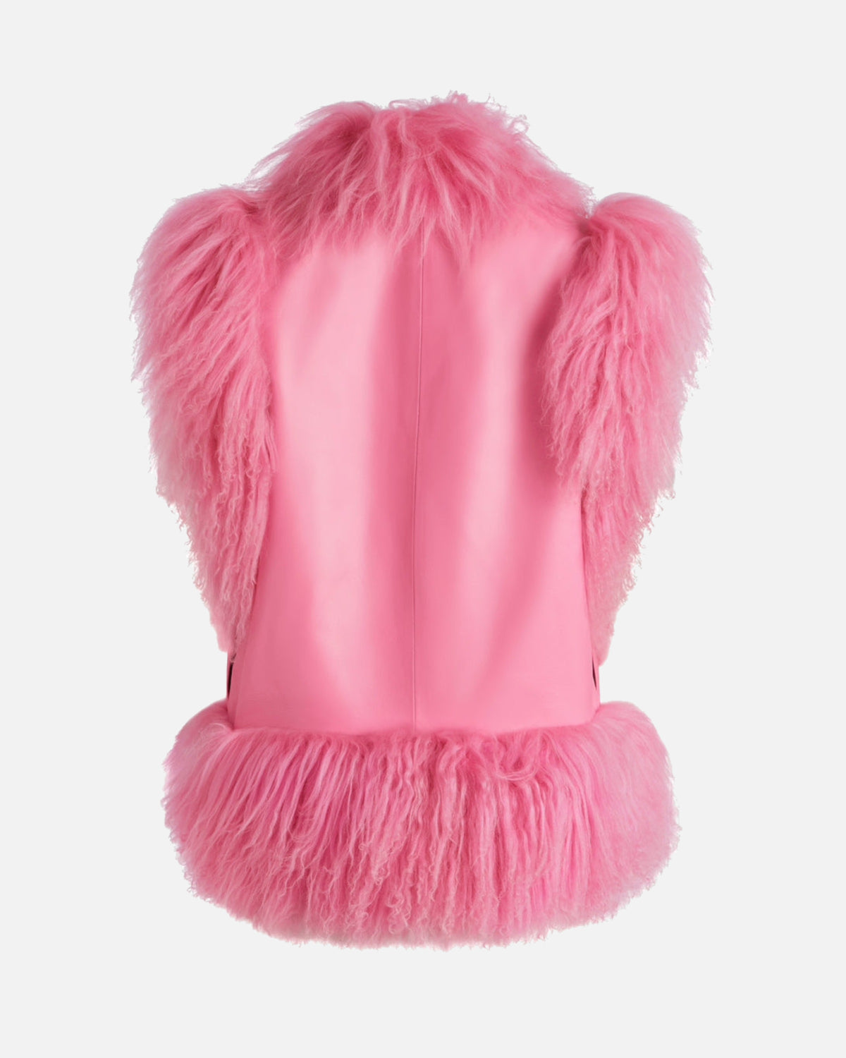 Dorothy Leather Shearling Vest
