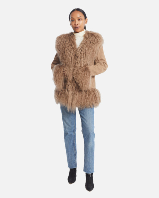 Dorothy Suede Coat