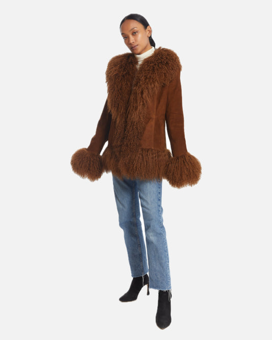 Dorothy Suede Coat