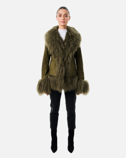 Dorothy Suede Coat