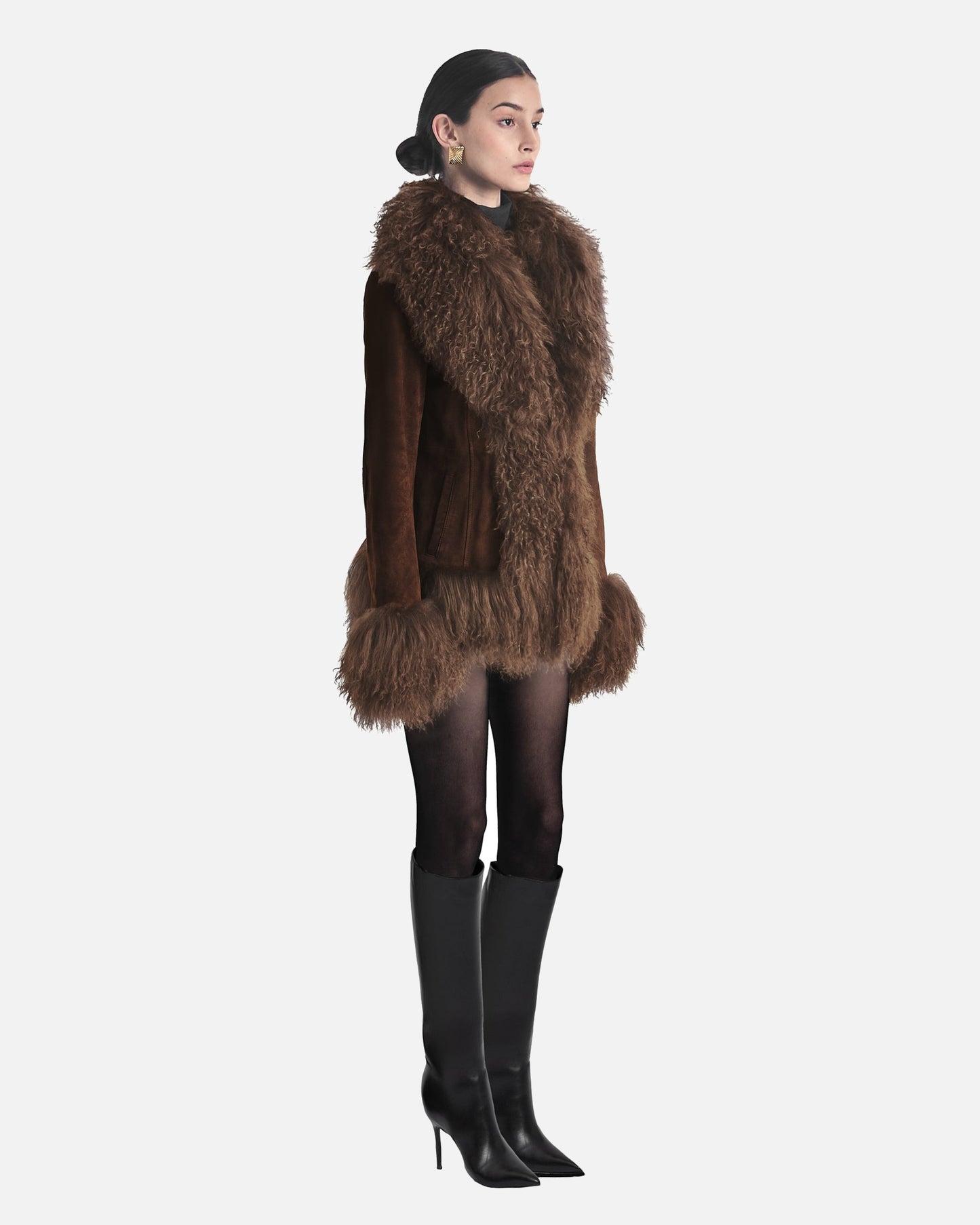 Dorothy Suede Coat