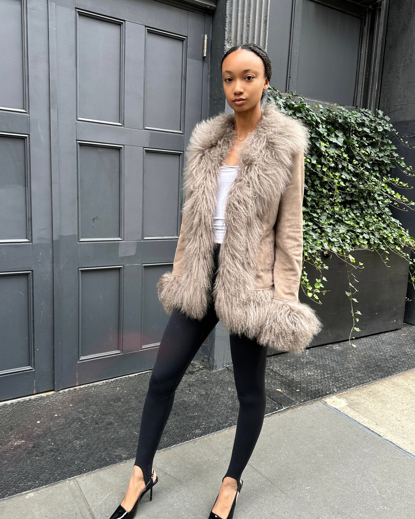 Dorothy Suede Coat