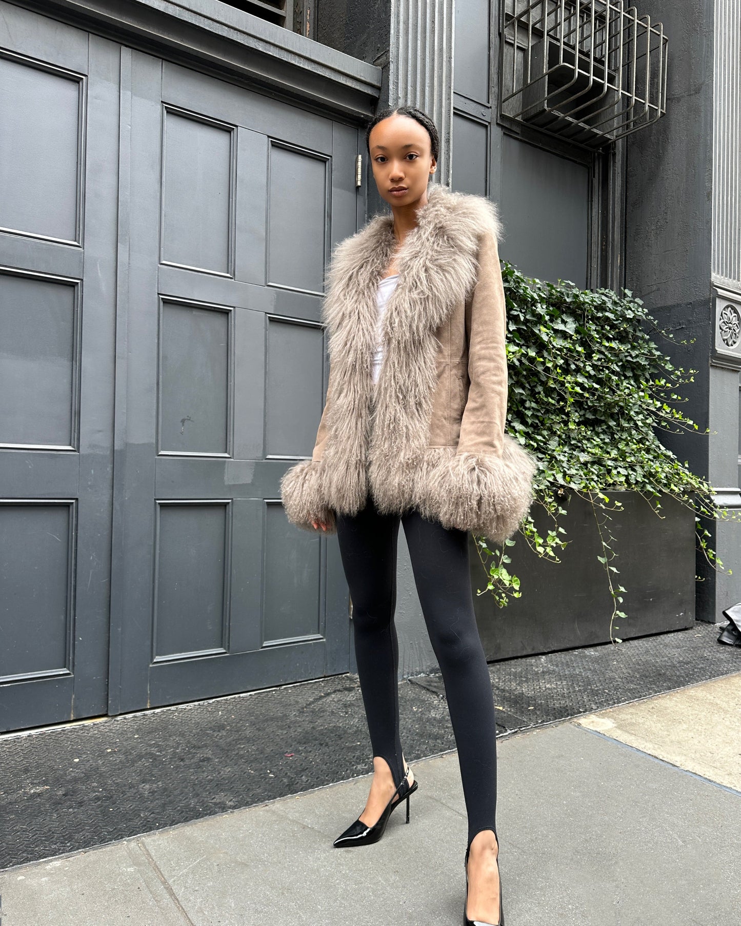 Dorothy Suede Coat