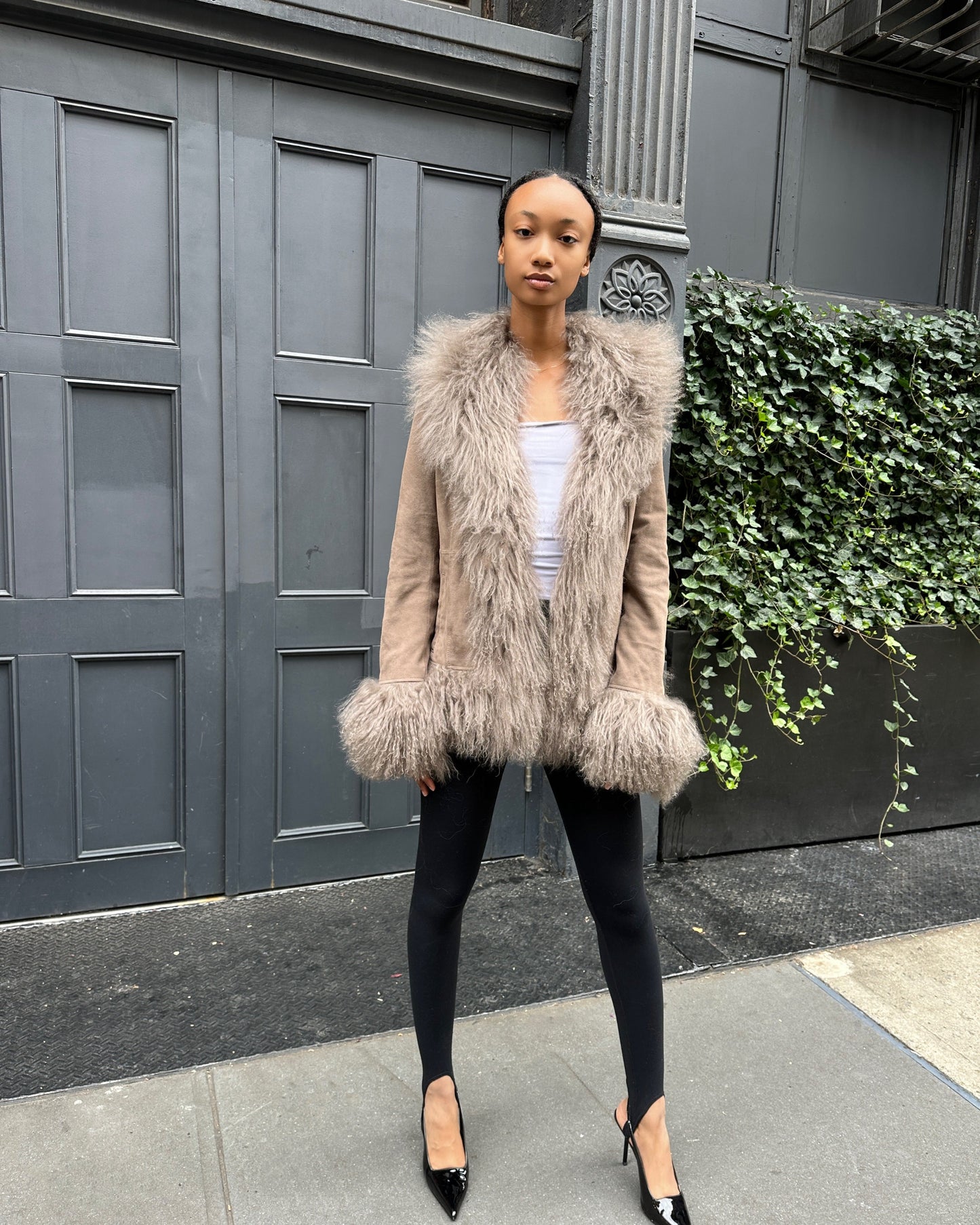 Dorothy Suede Coat