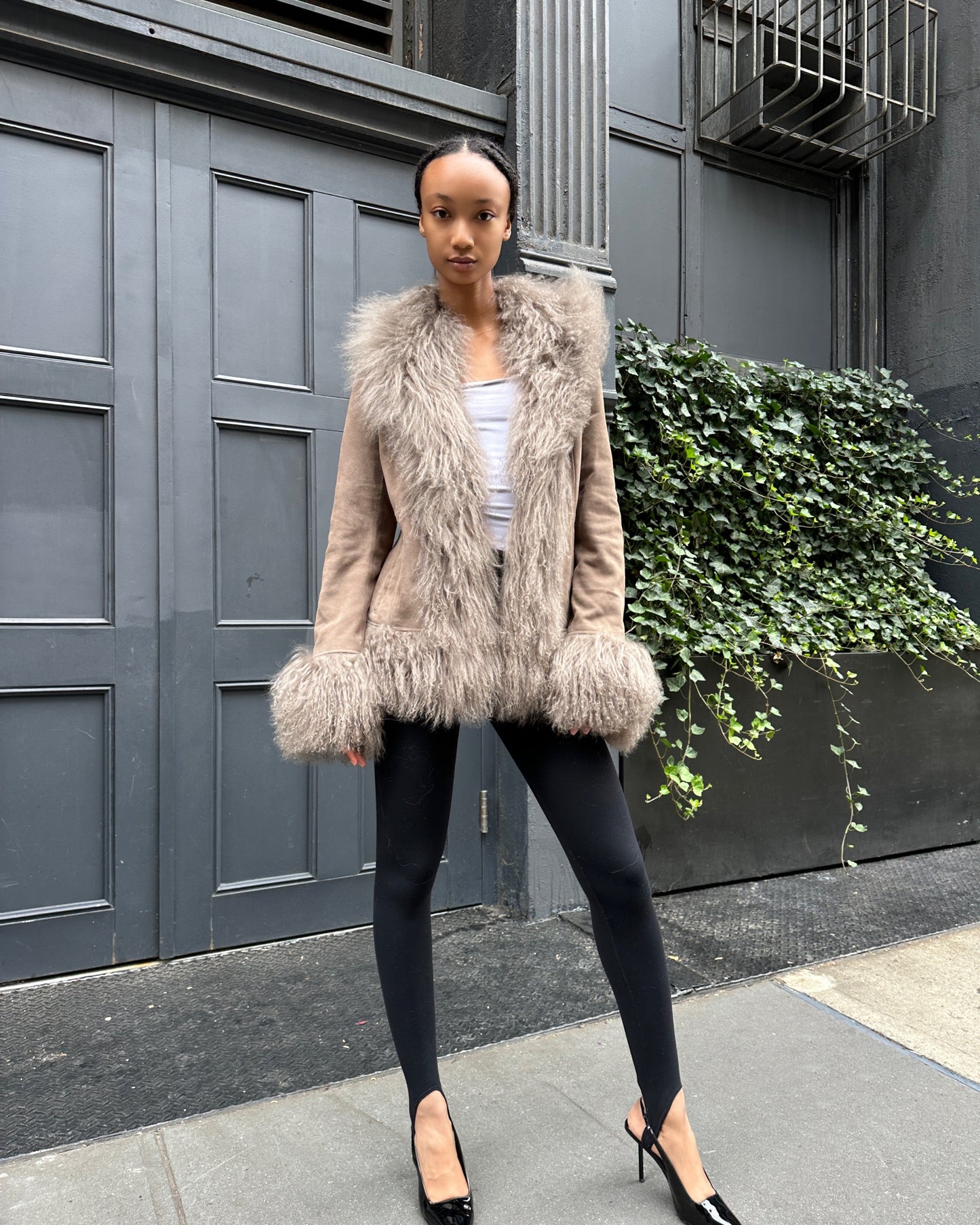 Dorothy Suede Coat