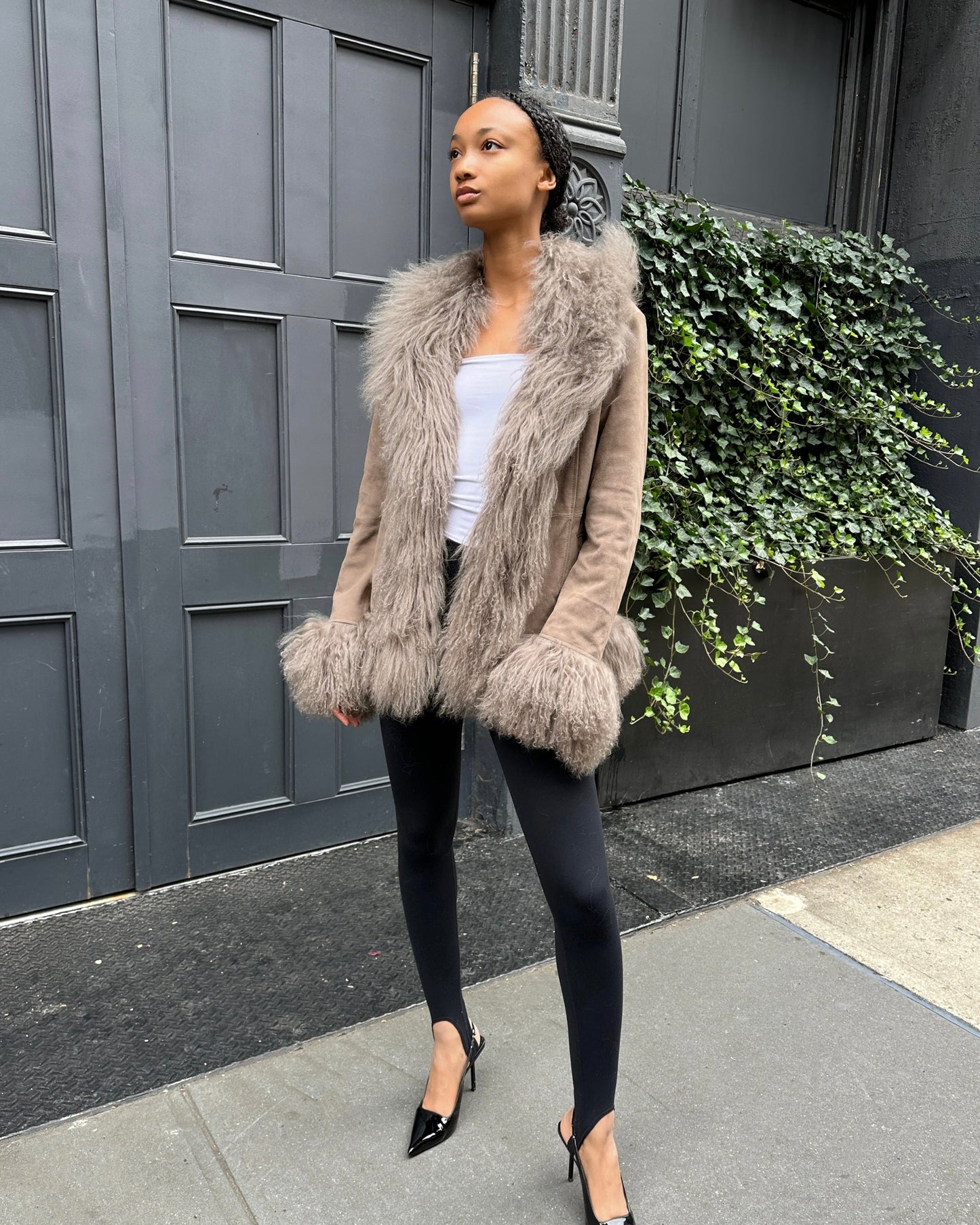 Dorothy Suede Coat