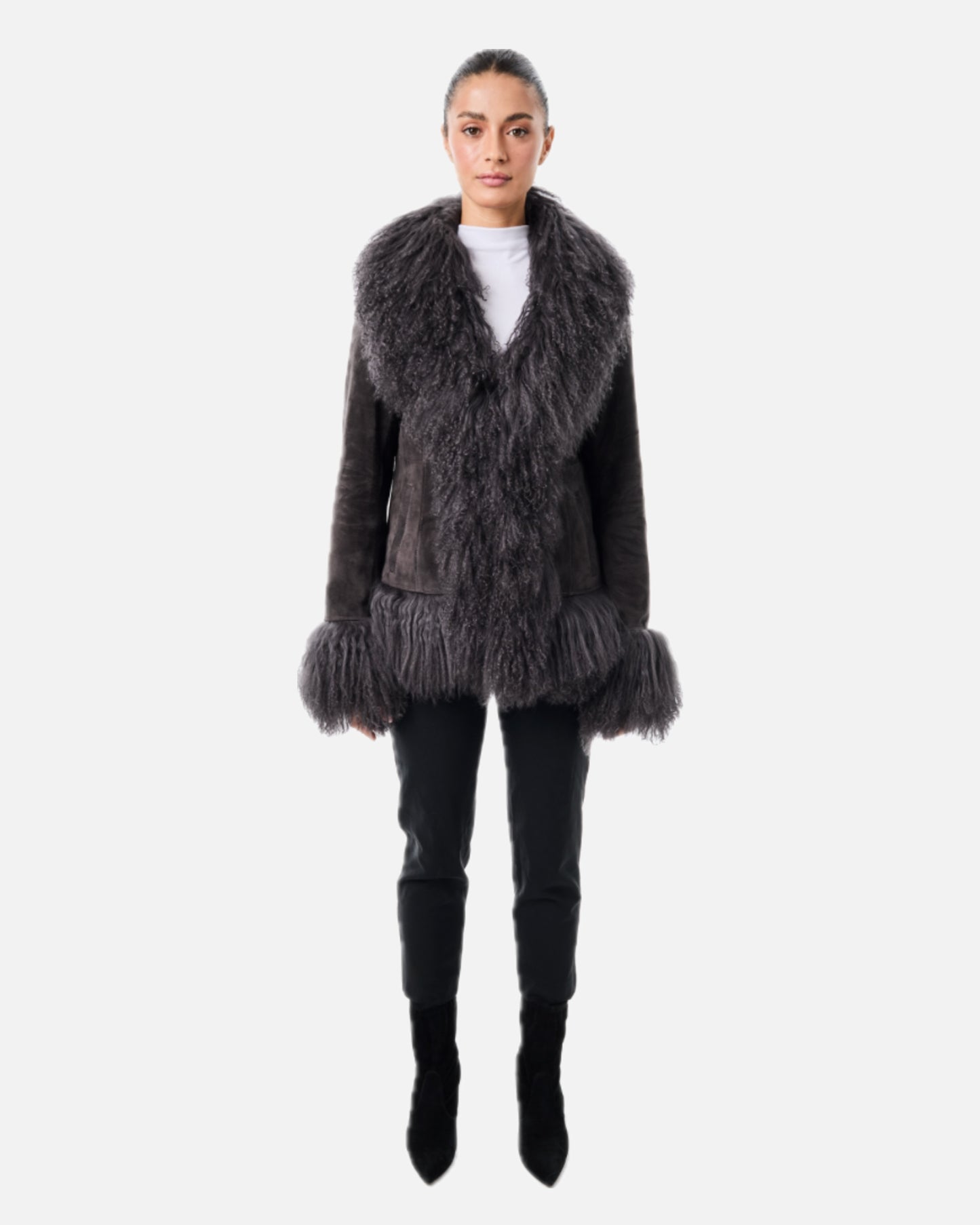 Dorothy Suede Coat