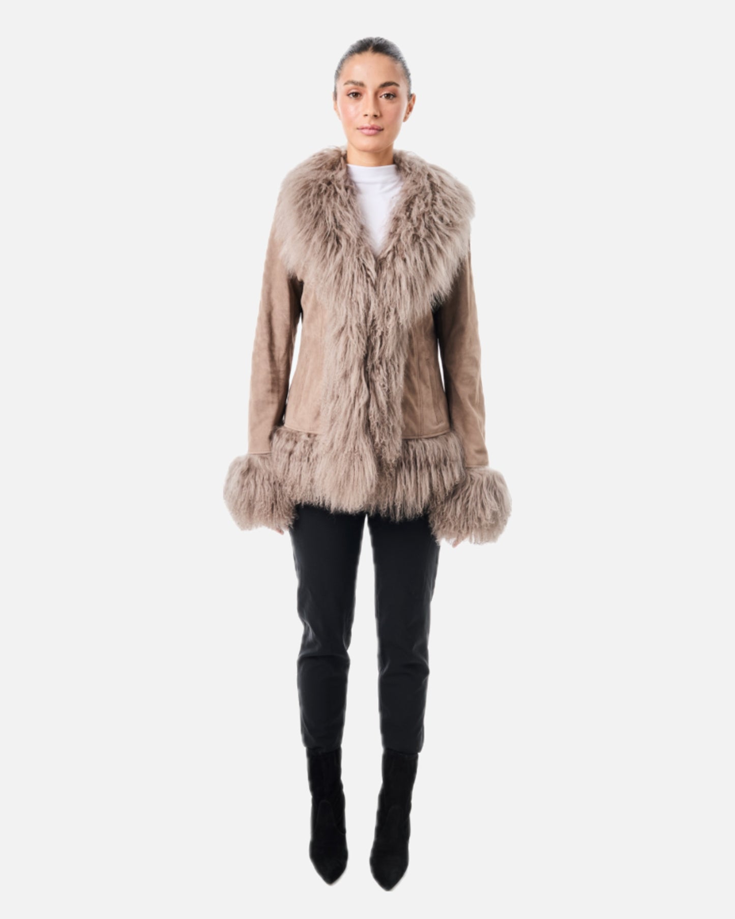Dorothy Suede Coat