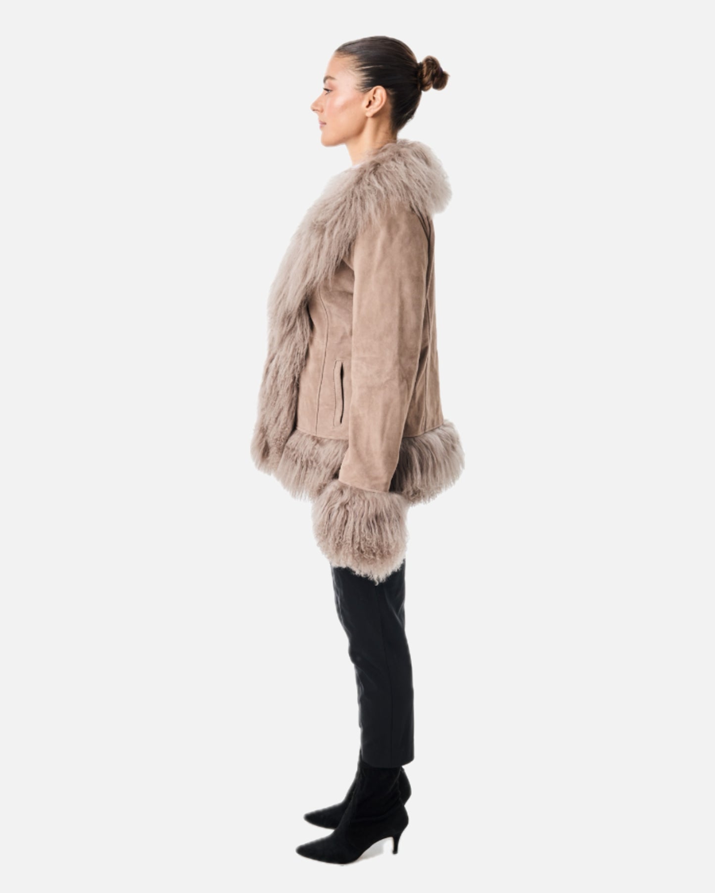 Dorothy Suede Coat