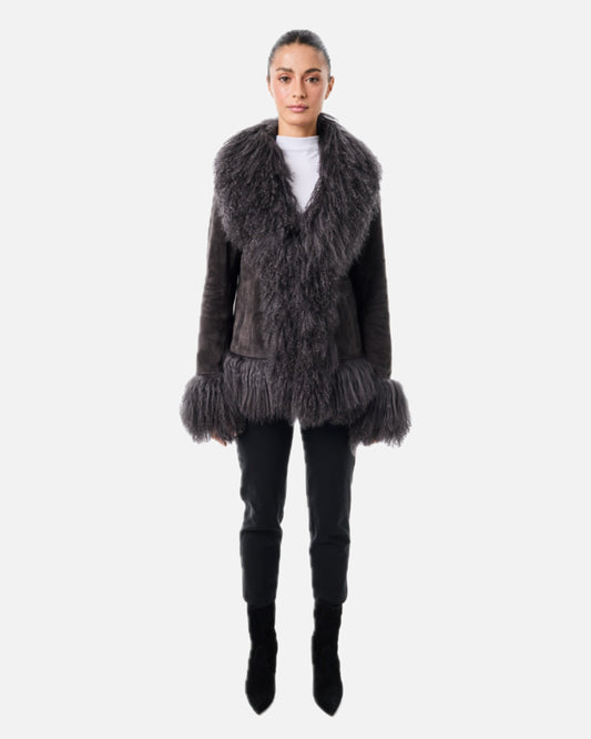 Dorothy Suede Coat