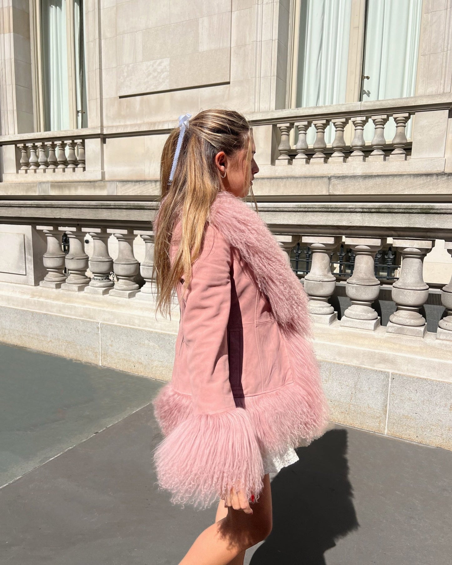 Dorothy Suede Coat