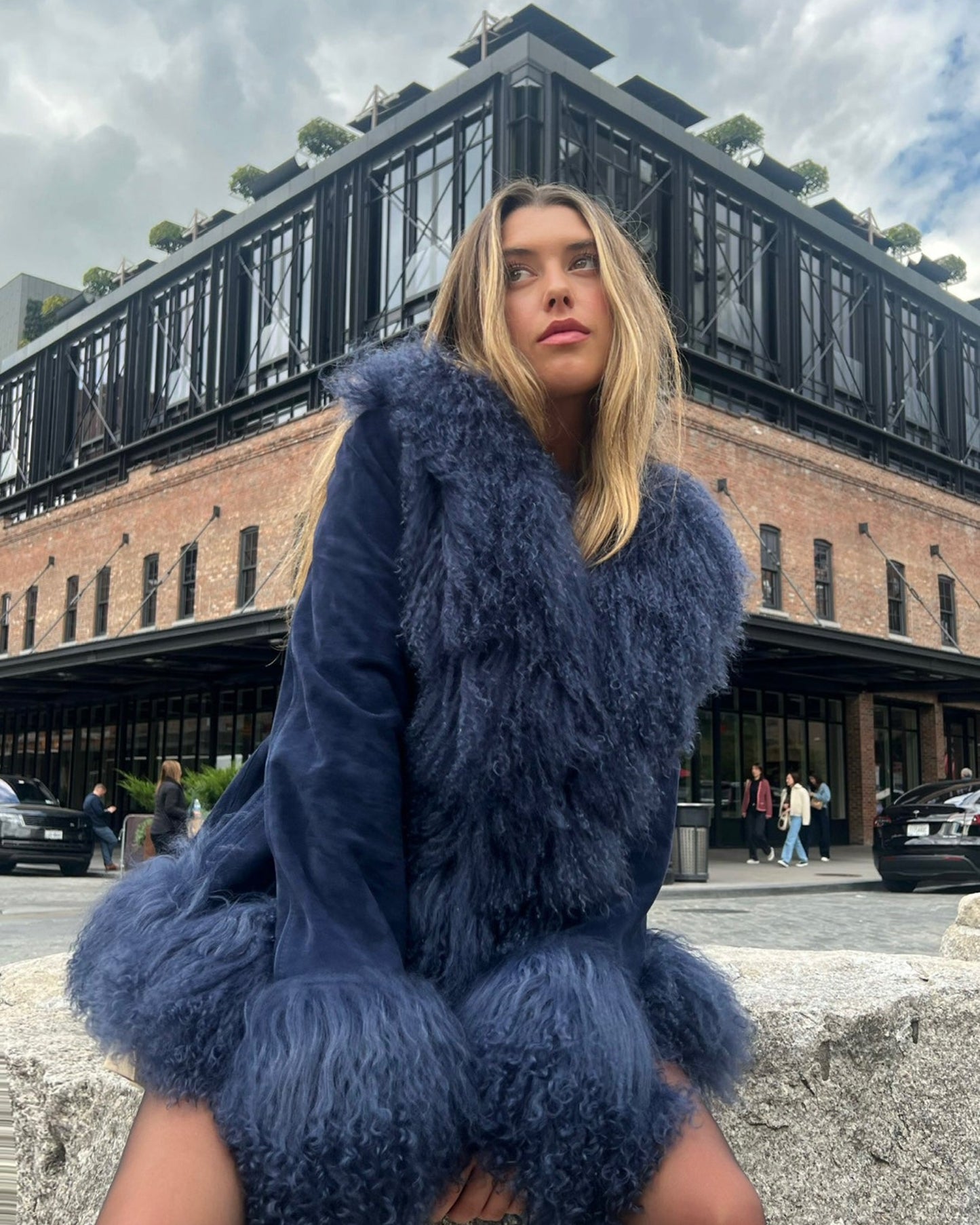 Dorothy Suede Coat
