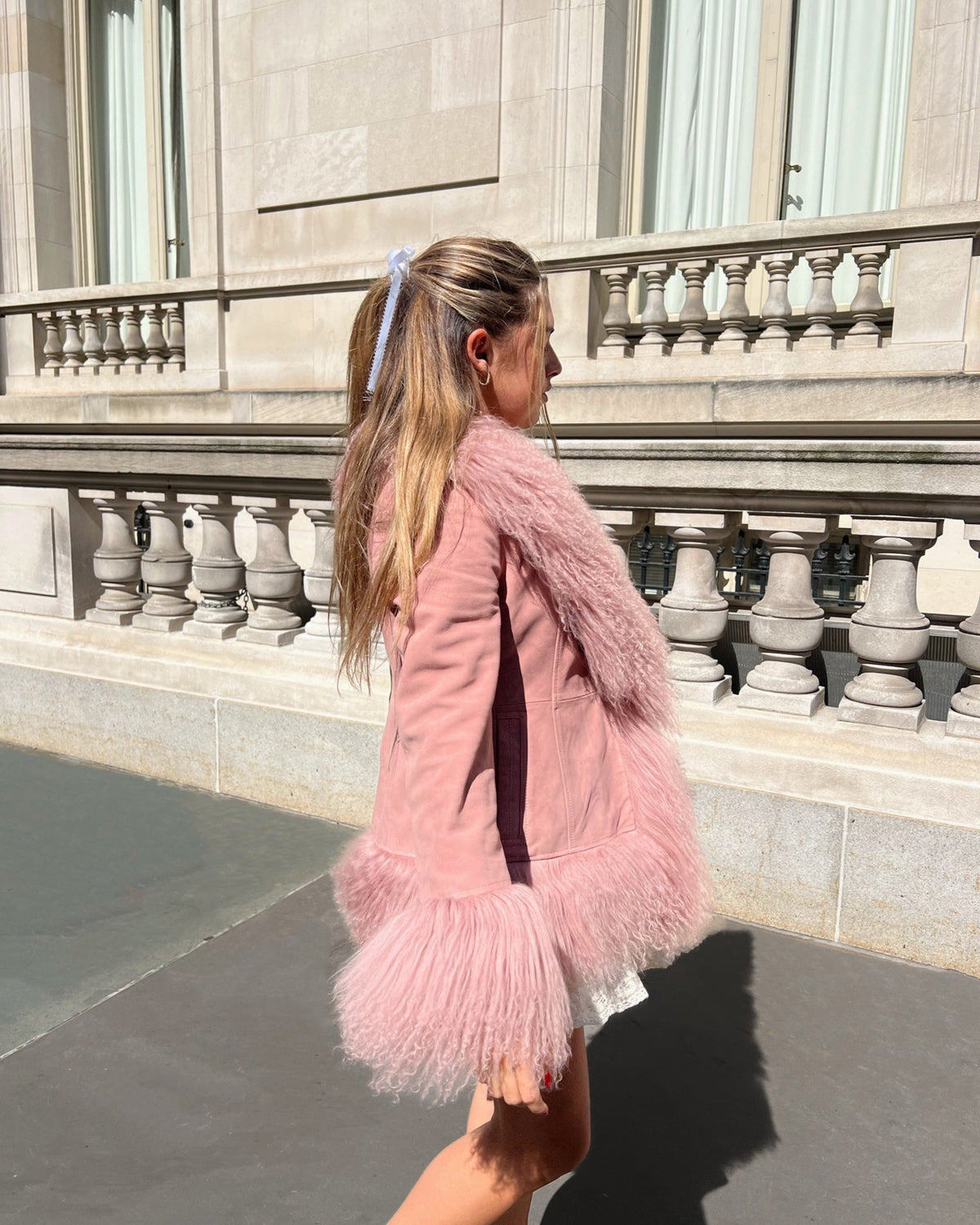 Dorothy Suede Coat