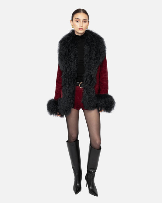 Dorothy Suede Coat