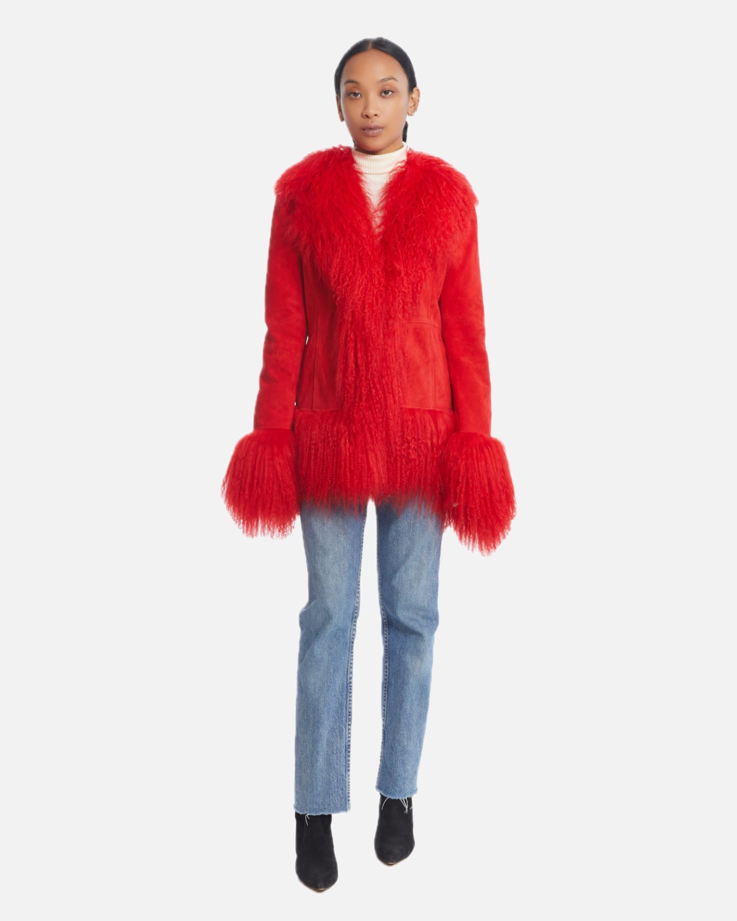 Dorothy Suede Coat