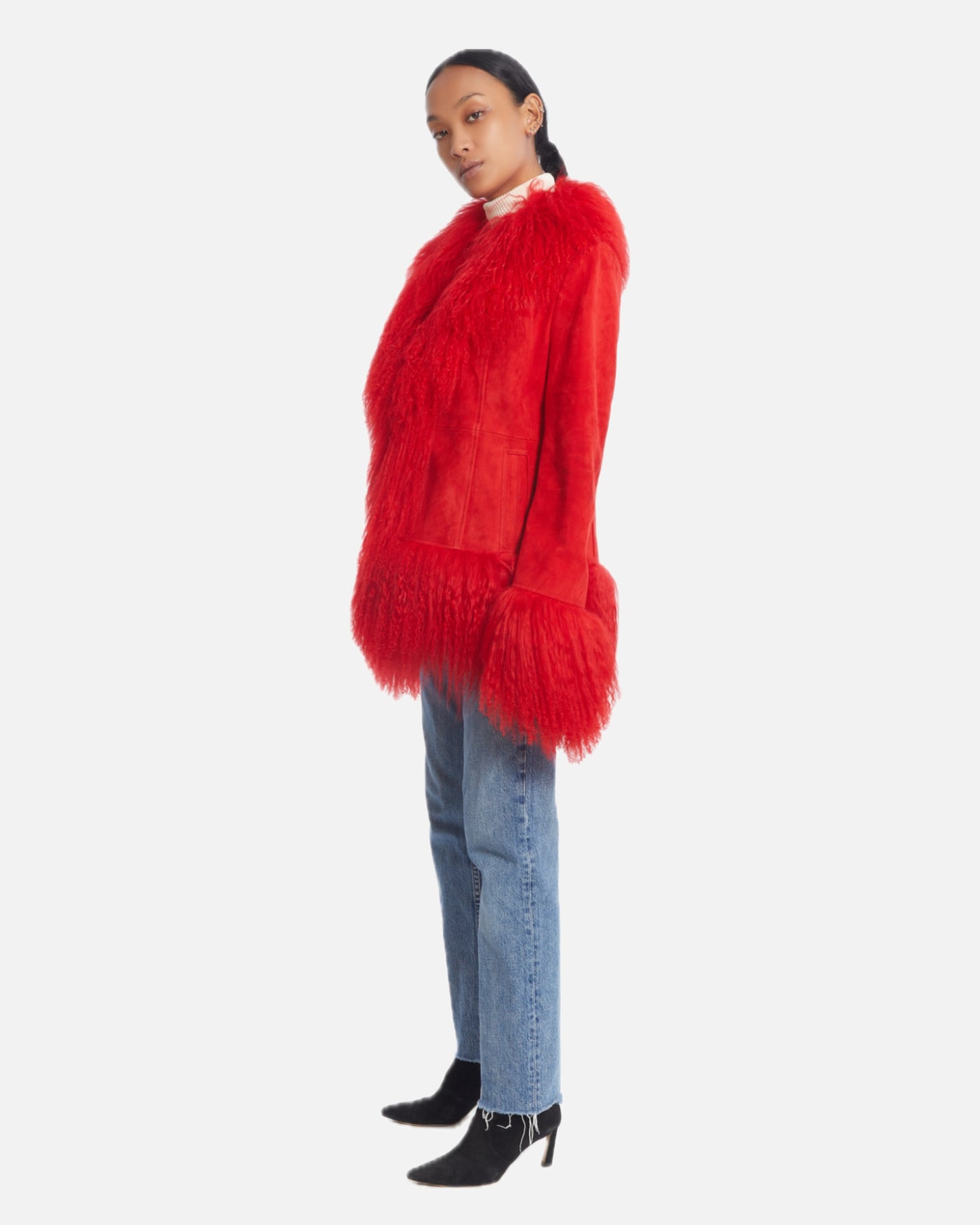 Dorothy Suede Coat