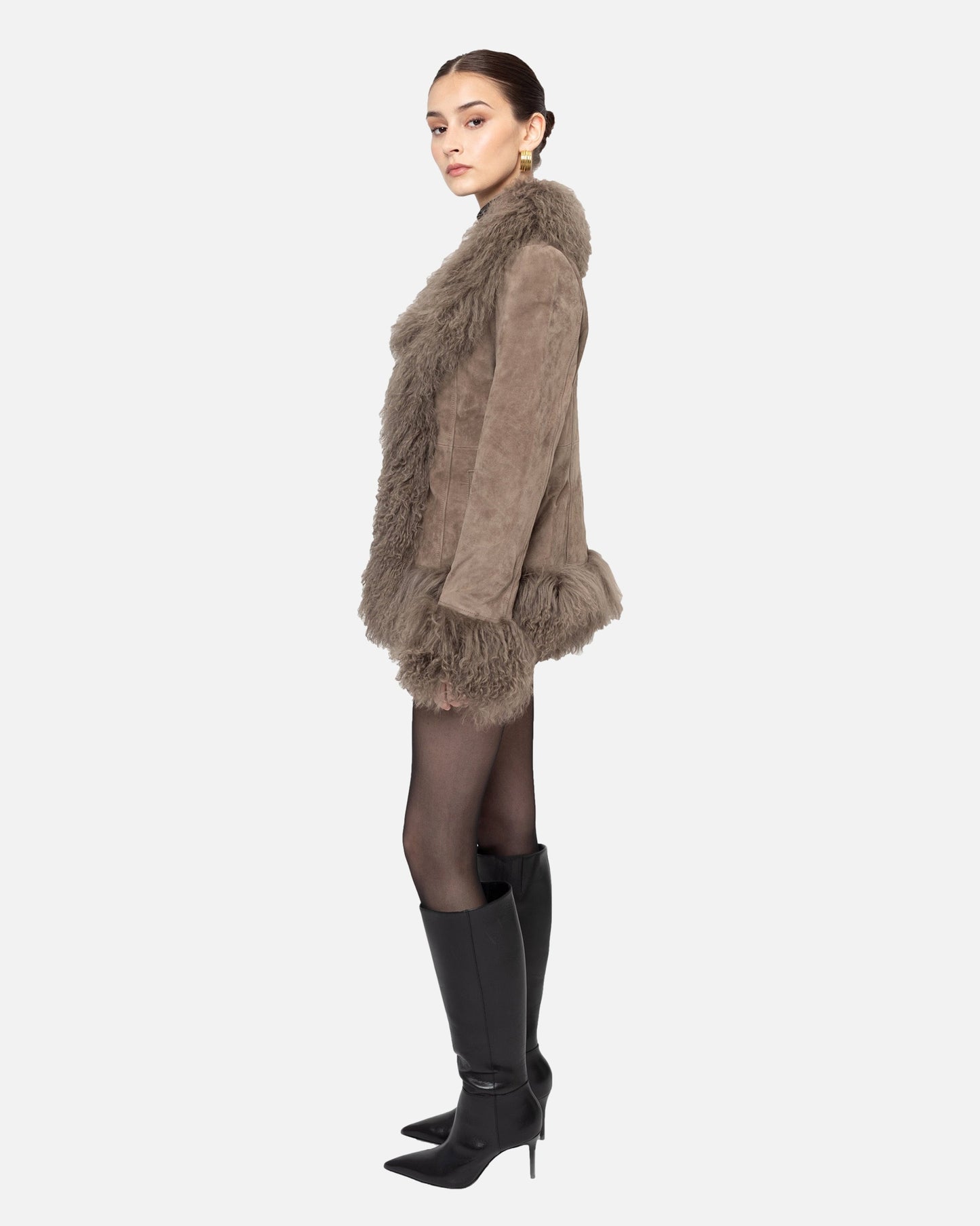 Dorothy Suede Coat