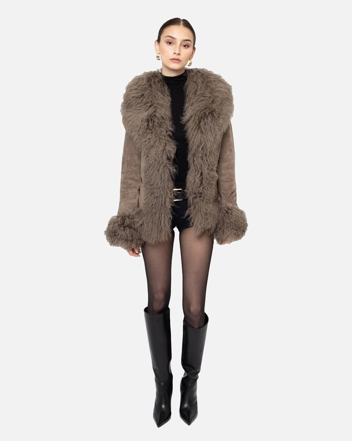 Dorothy Suede Coat