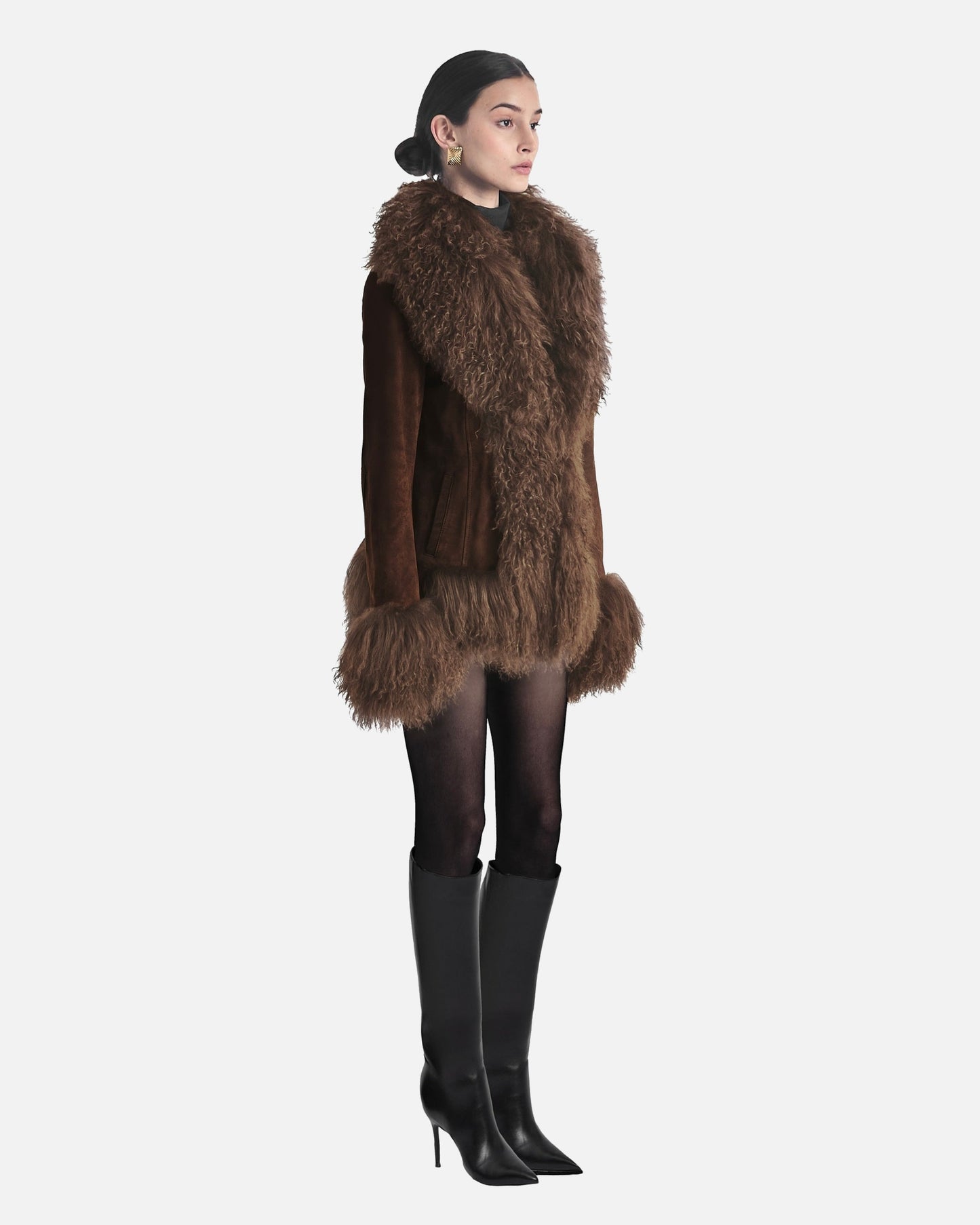 Dorothy Suede Coat