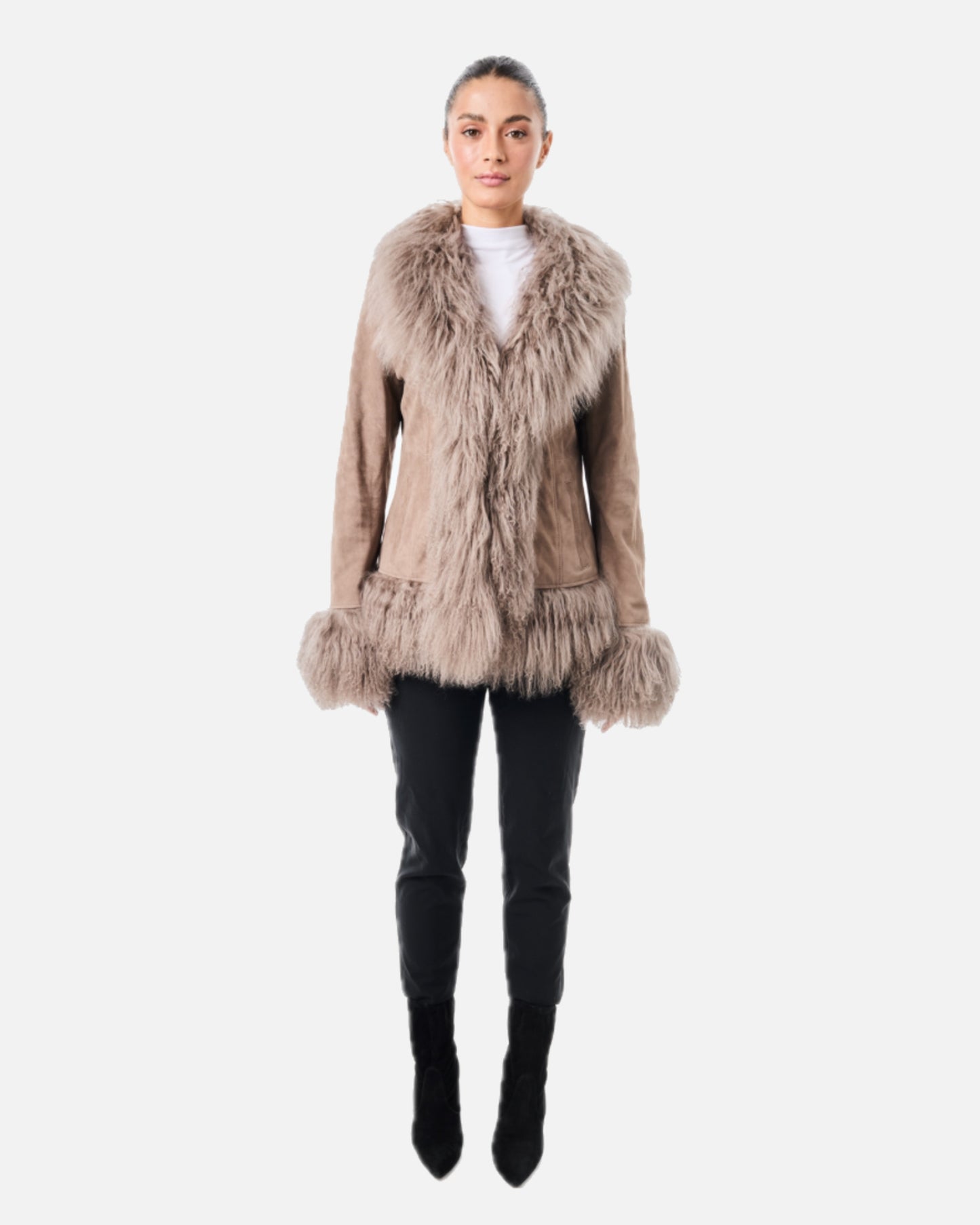 Dorothy Suede Coat