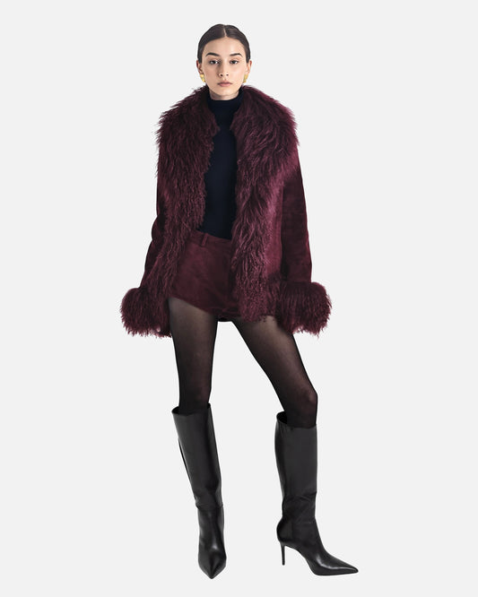 Dorothy Suede Coat