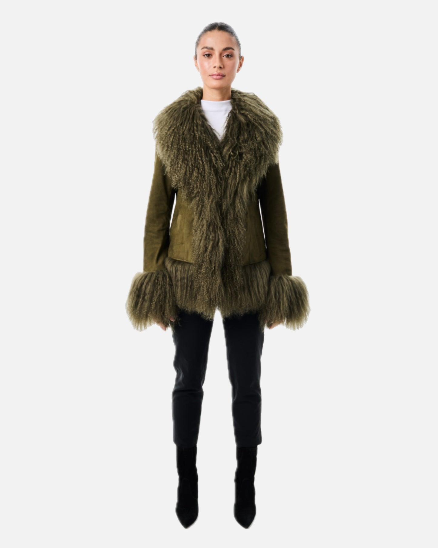 Dorothy Suede Coat