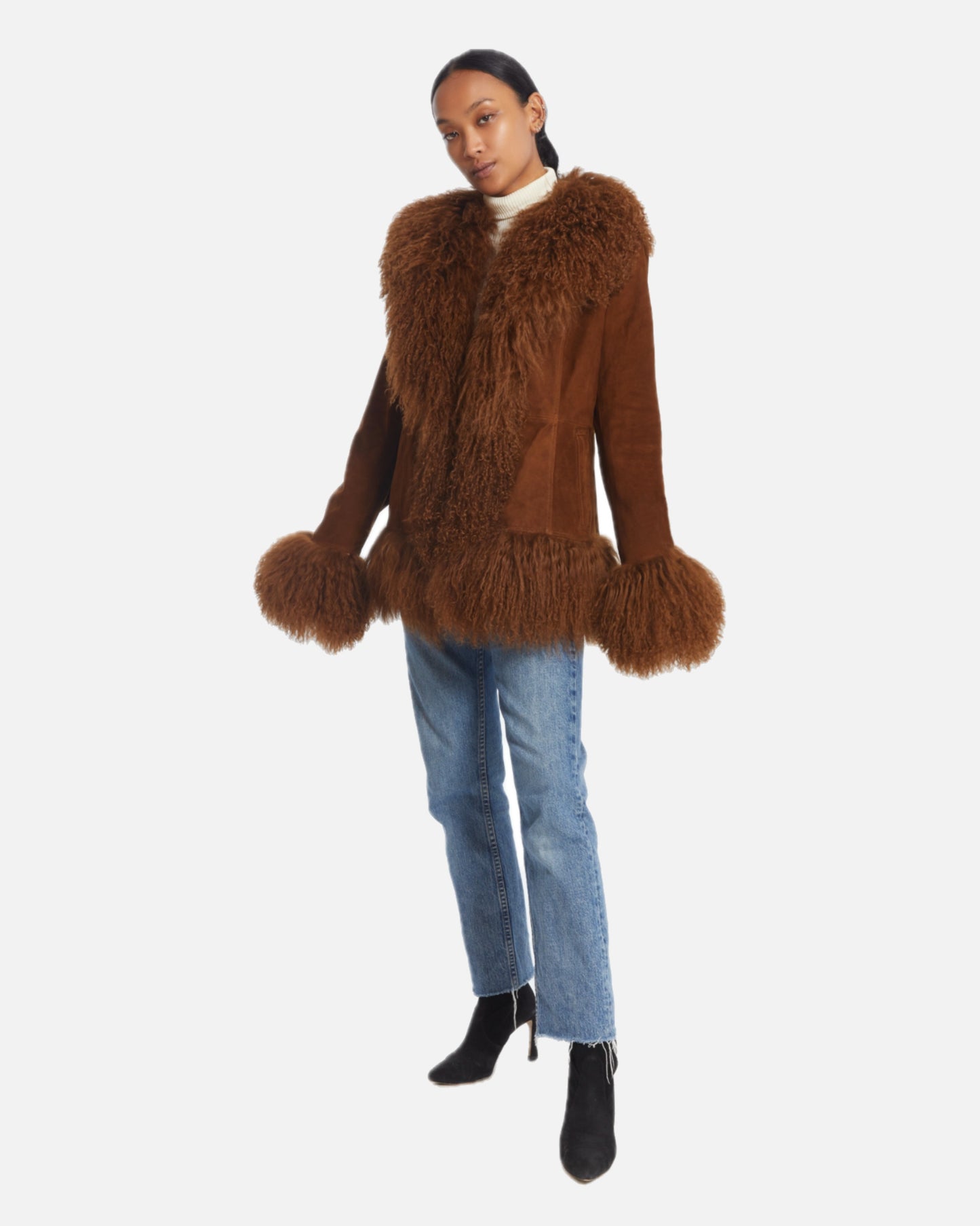 Dorothy Suede Coat
