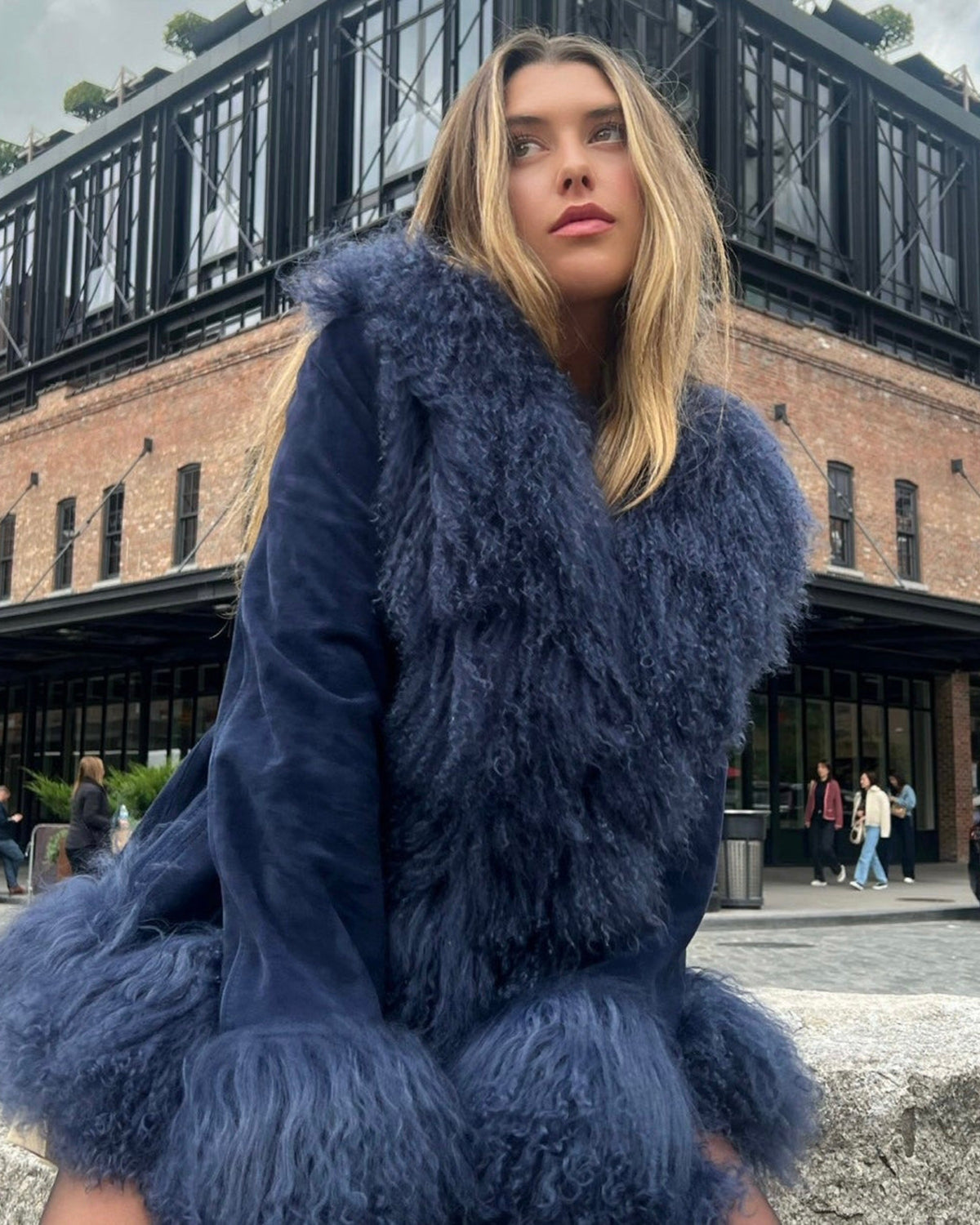 Dorothy Suede Coat