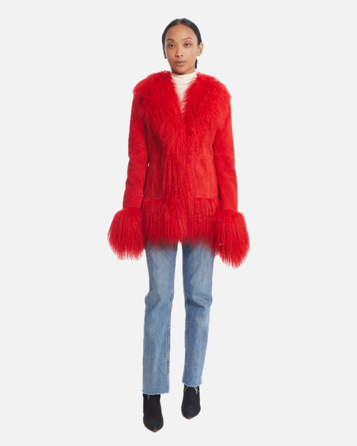 Dorothy Suede Coat