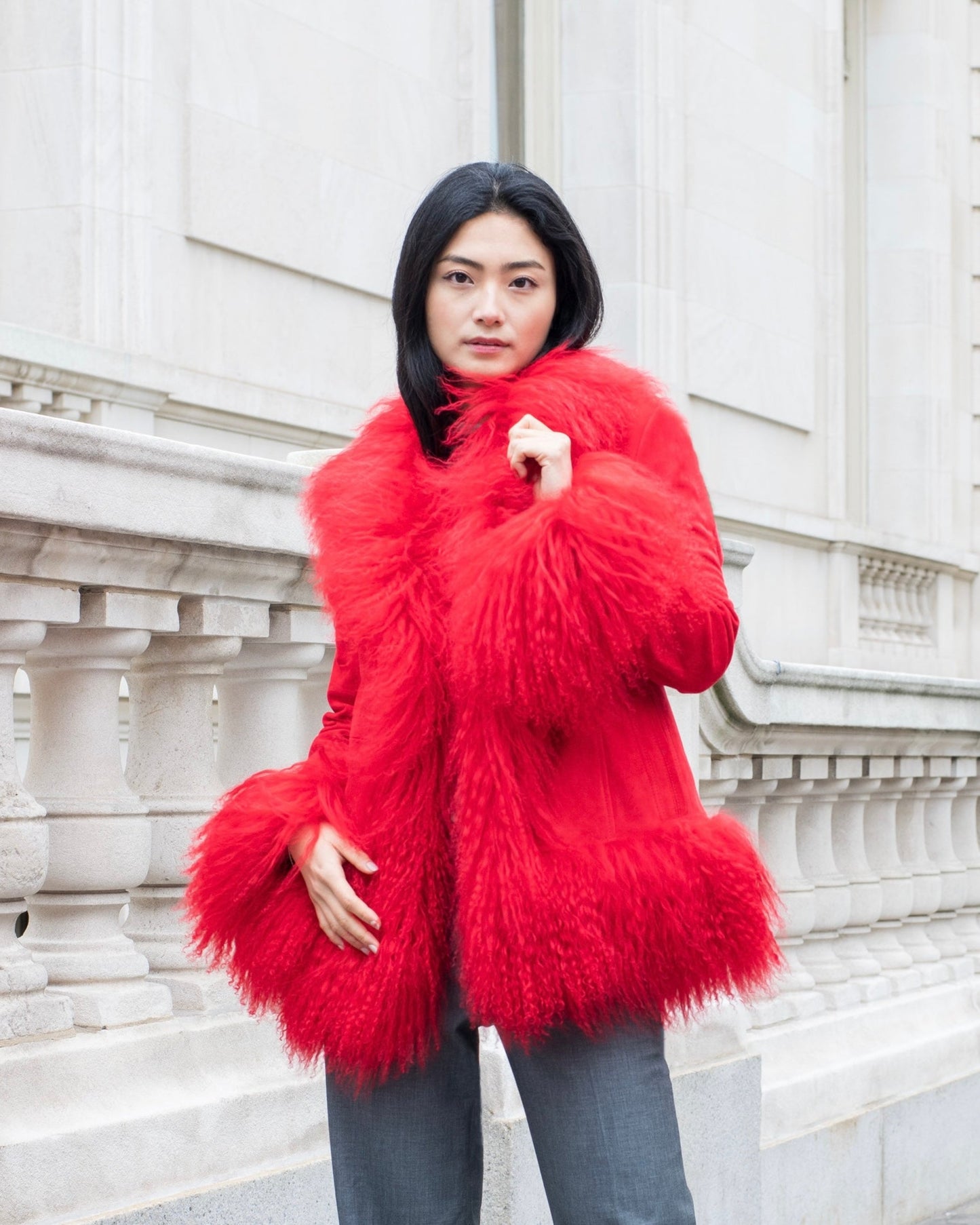 Dorothy Suede Coat