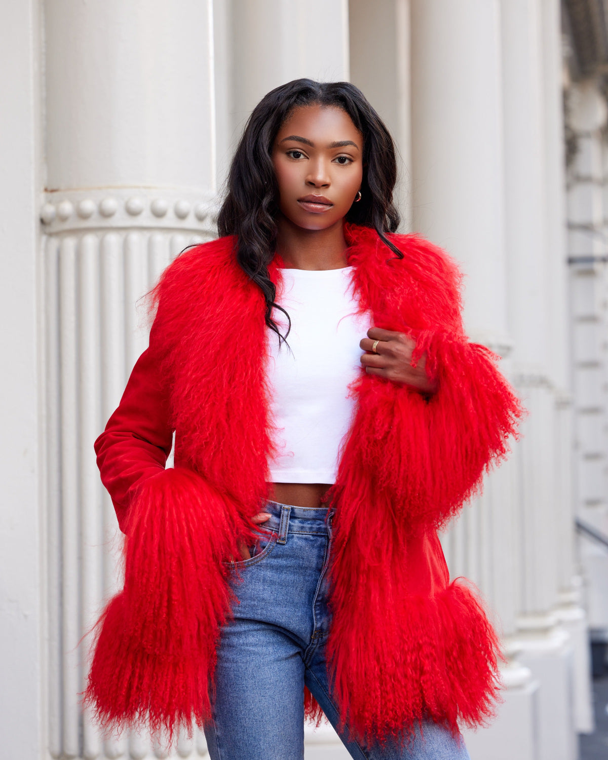 Dorothy Suede Coat