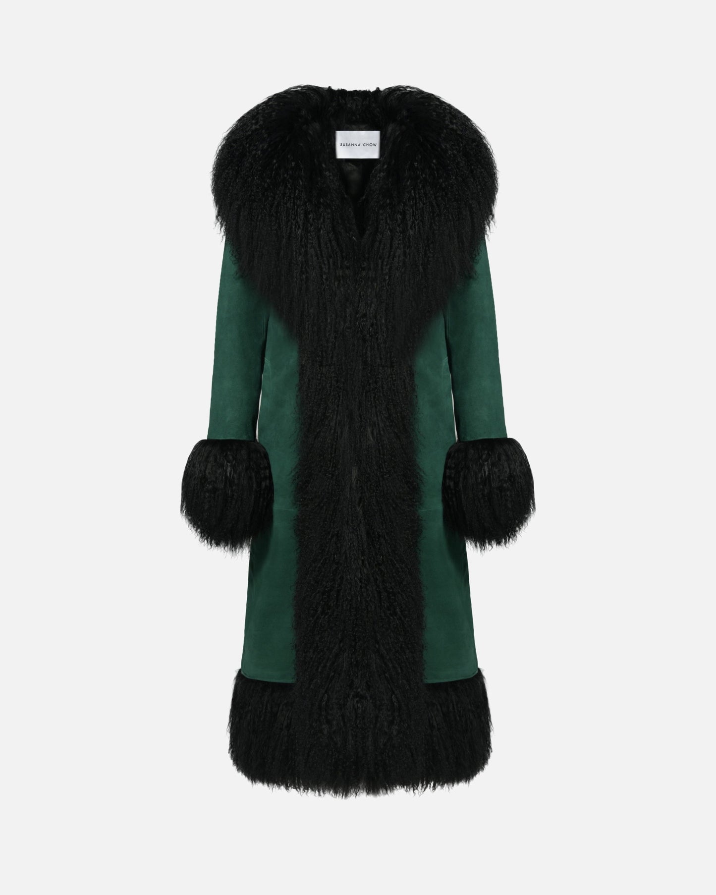 Dorothy Suede Maxi Coat