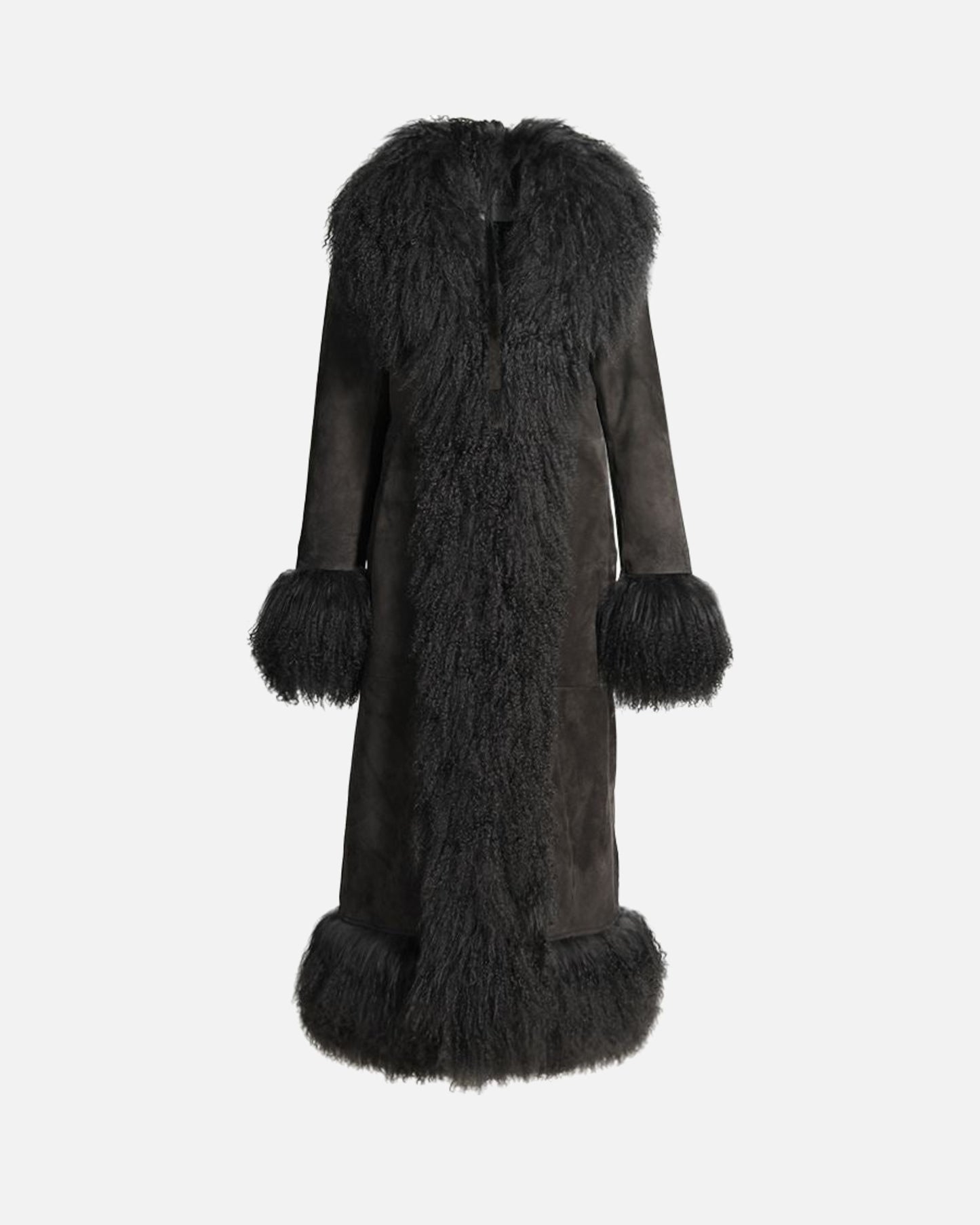 Dorothy Suede Maxi Coat