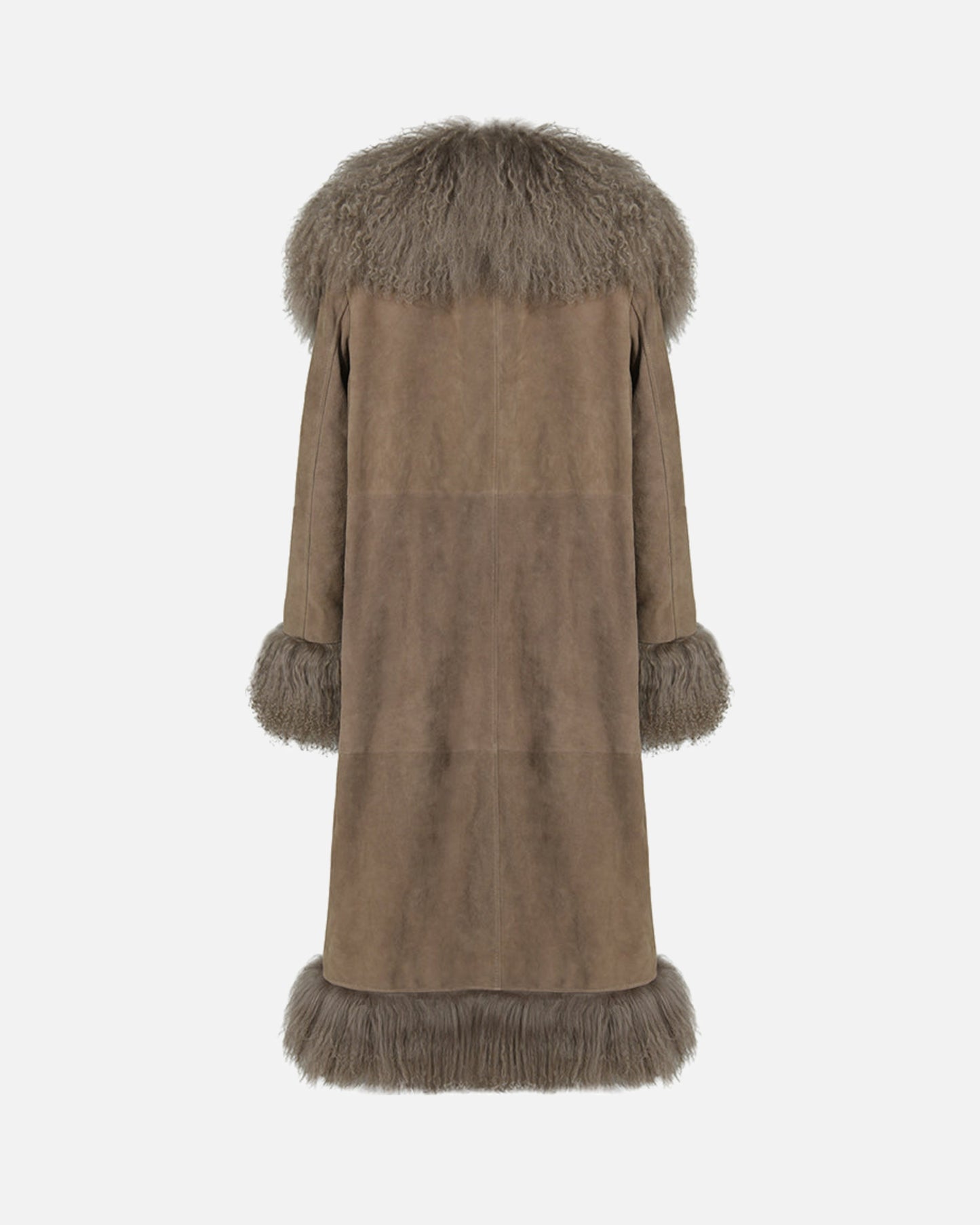 Dorothy Suede Maxi Coat