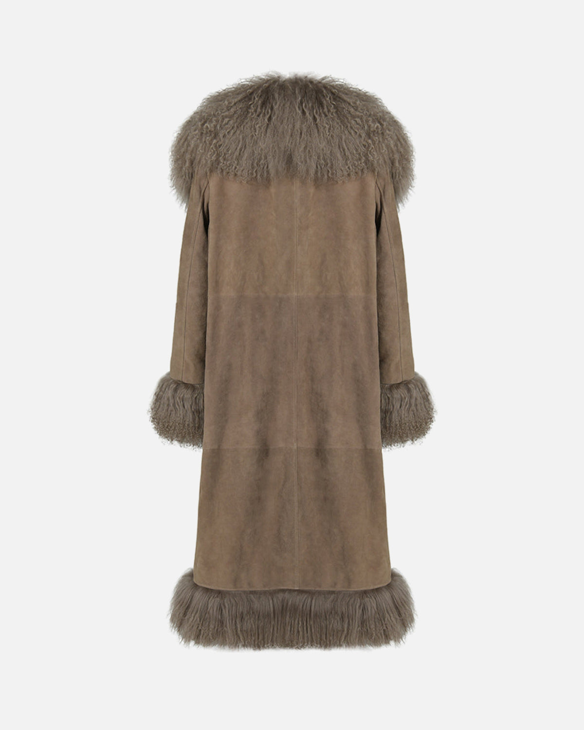 Dorothy Suede Maxi Coat