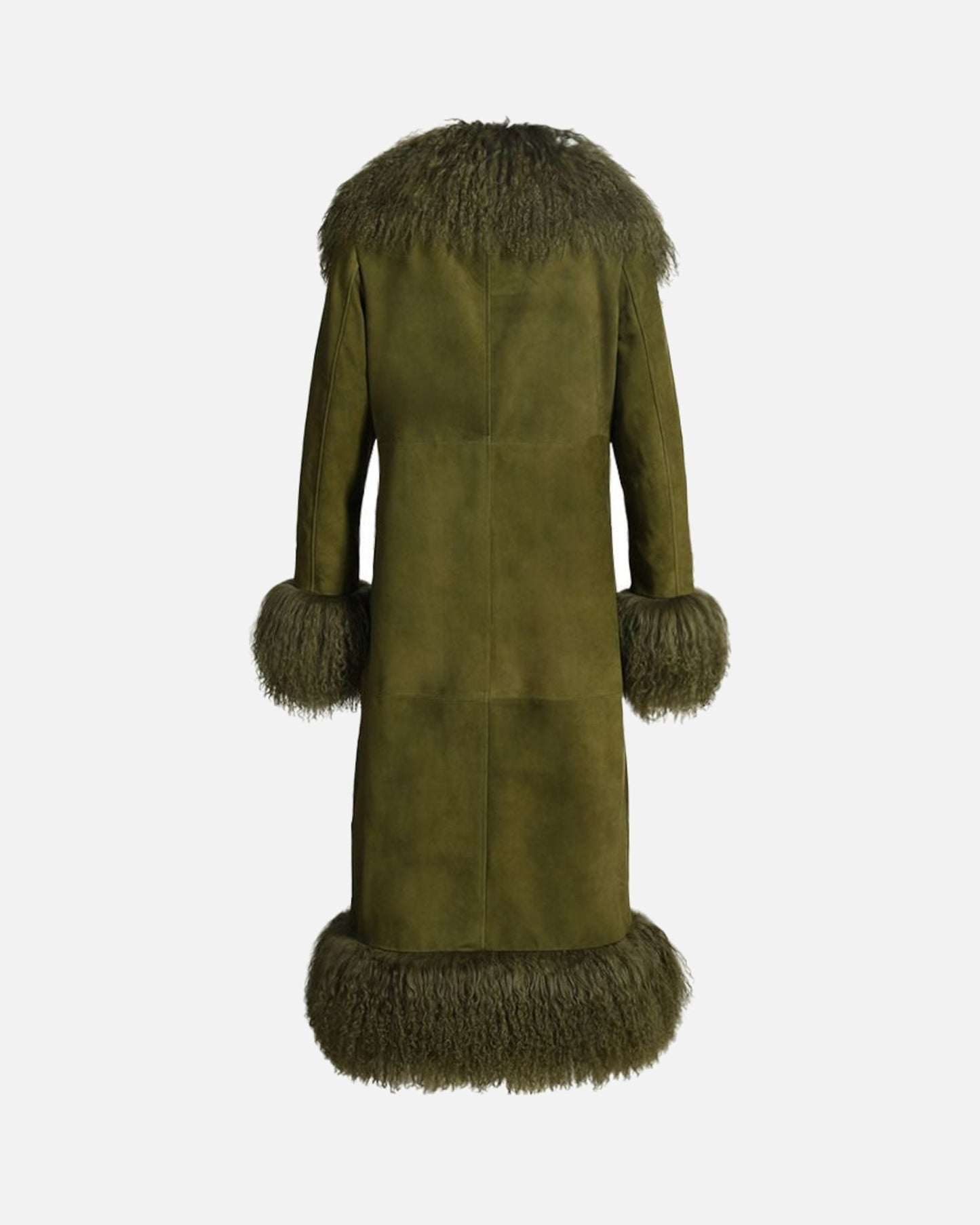 Dorothy Suede Maxi Coat