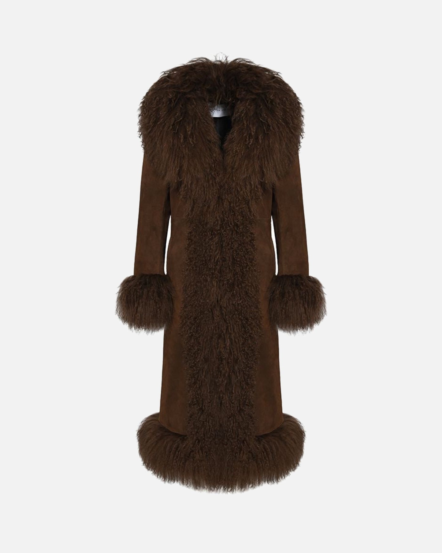 Dorothy Suede Maxi Coat