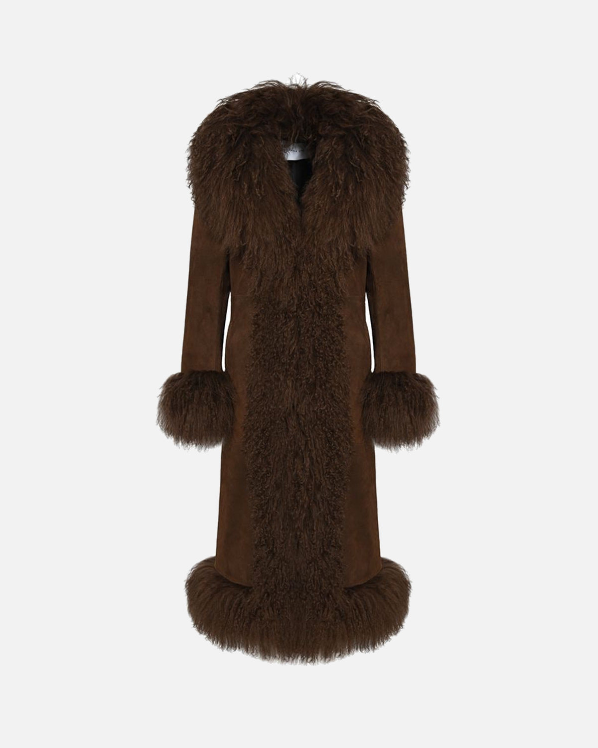 Dorothy Suede Maxi Coat