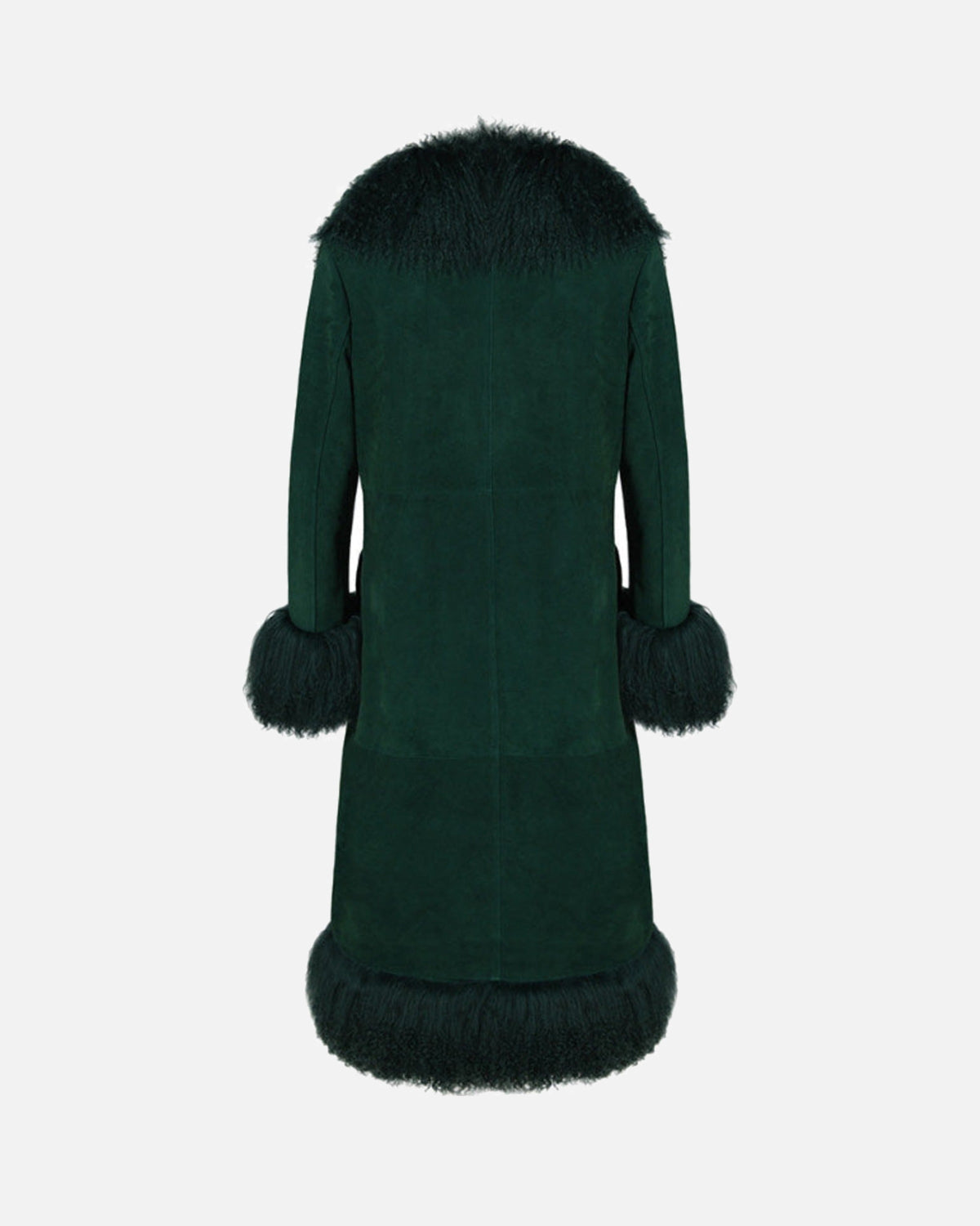 Dorothy Suede Maxi Coat