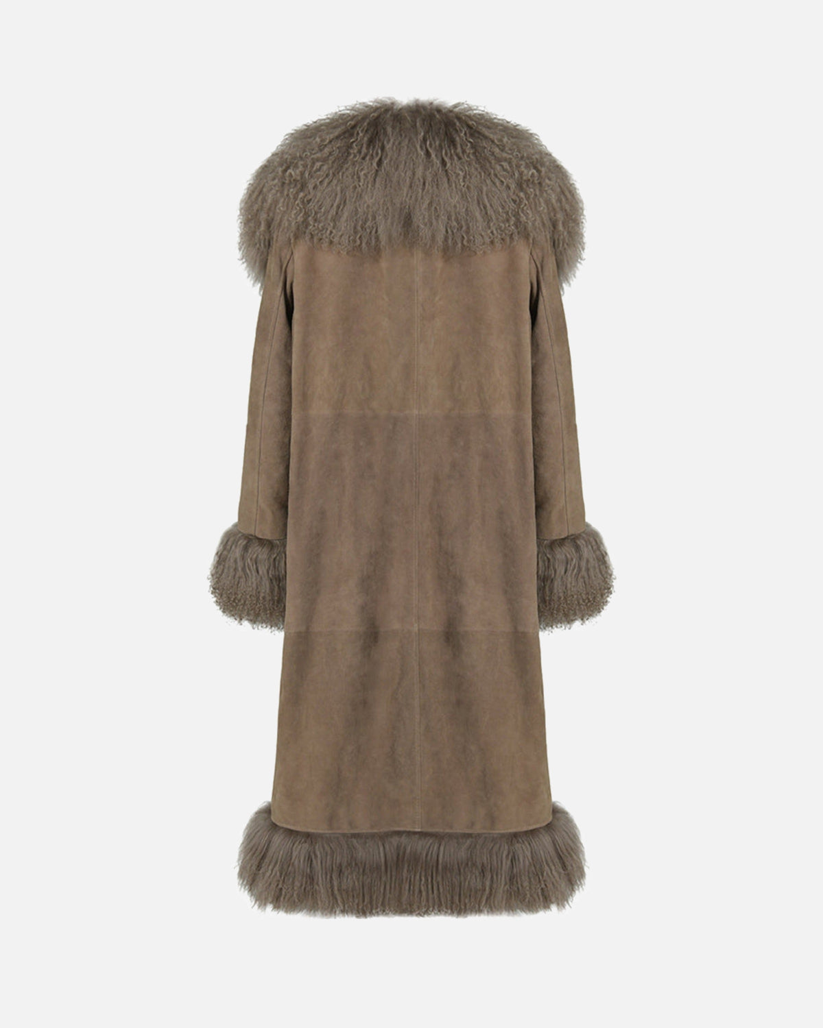 Dorothy Suede Maxi Coat