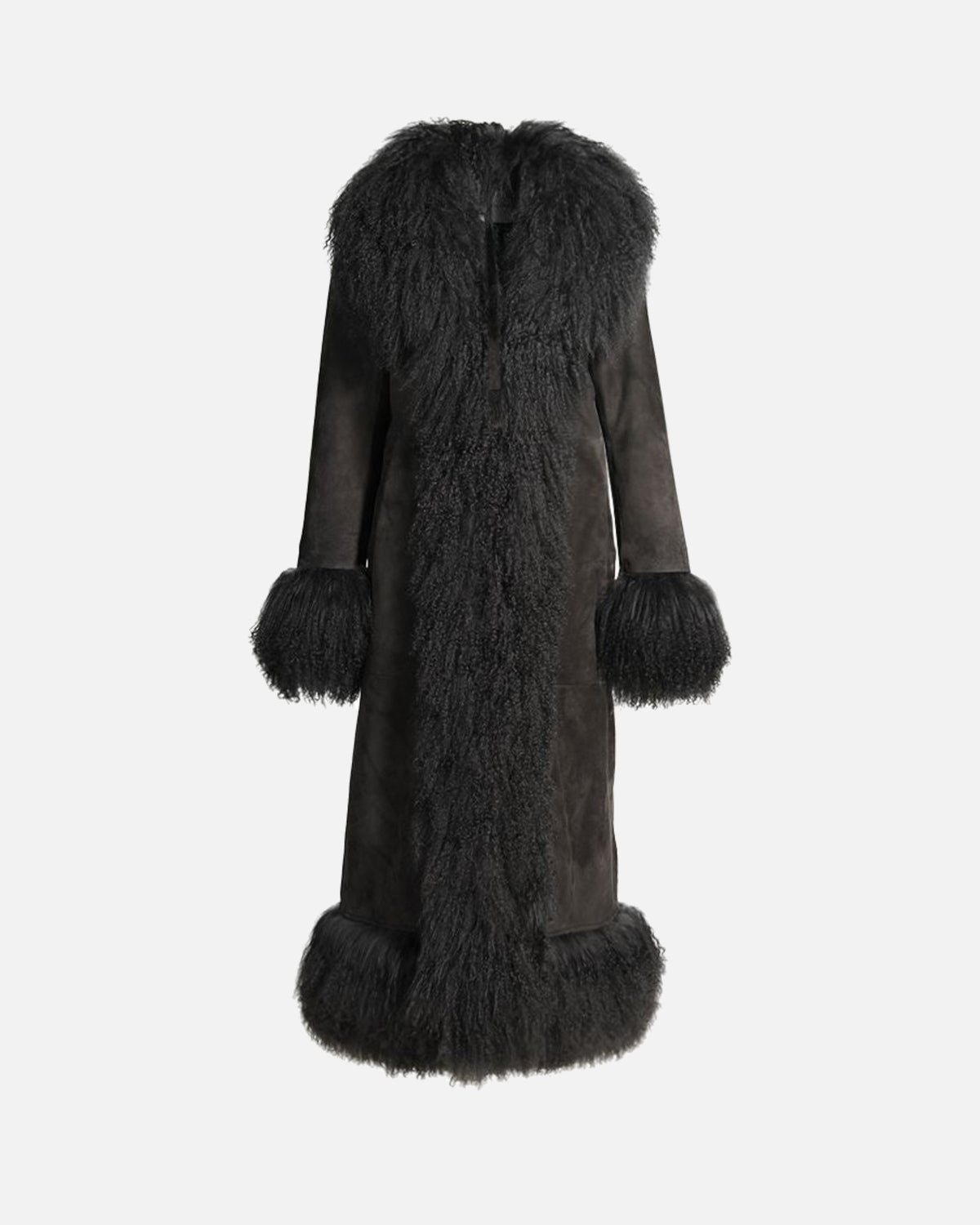 Dorothy Suede Maxi Coat