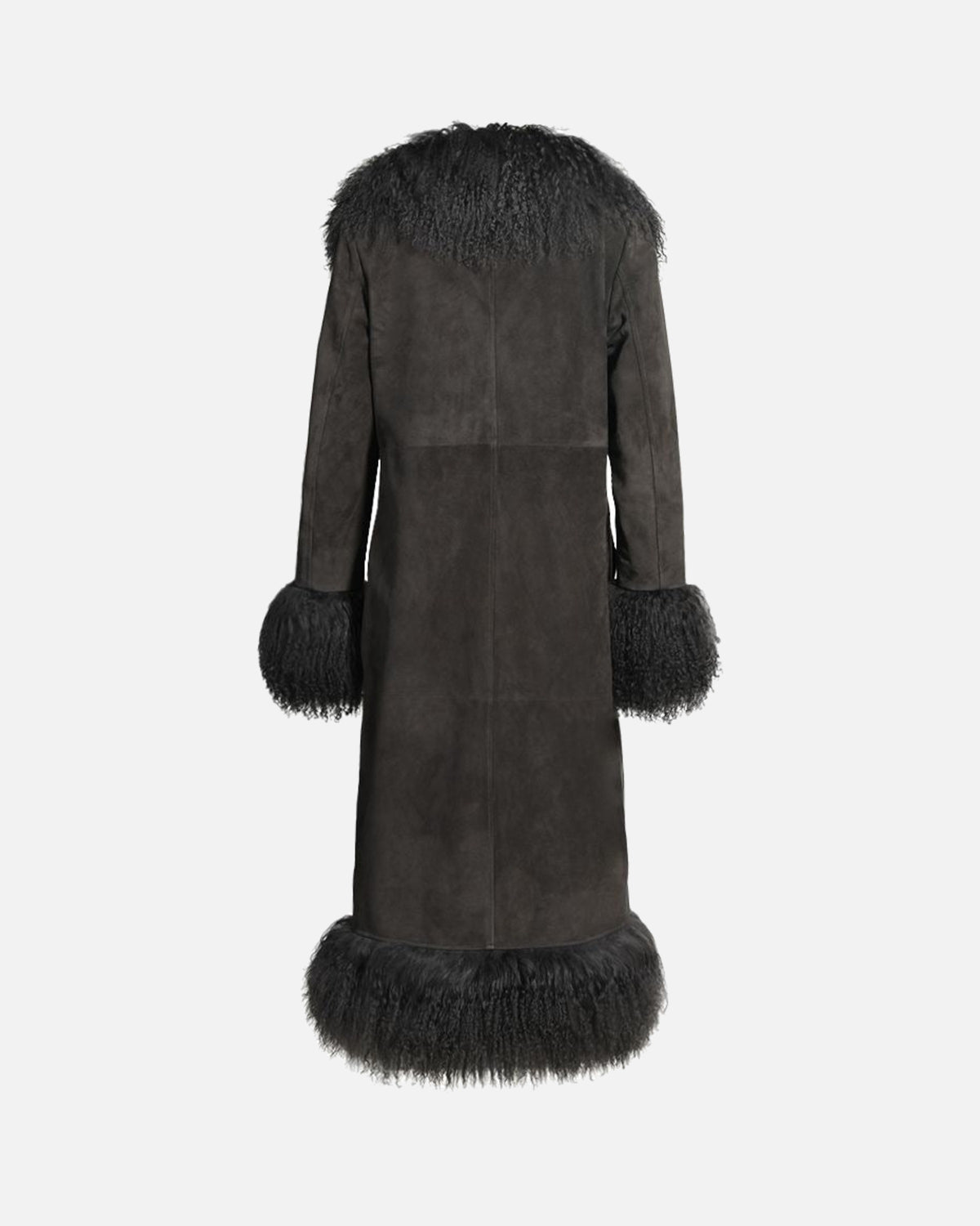 Dorothy Suede Maxi Coat
