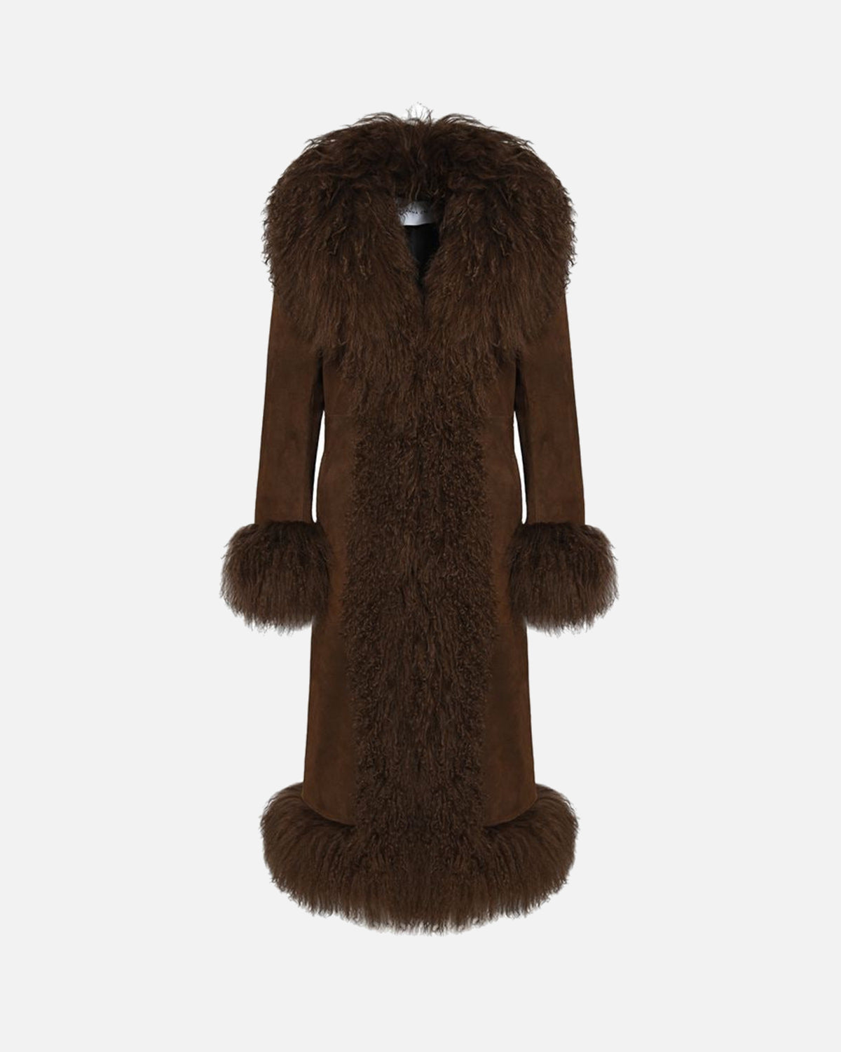 Dorothy Suede Maxi Coat