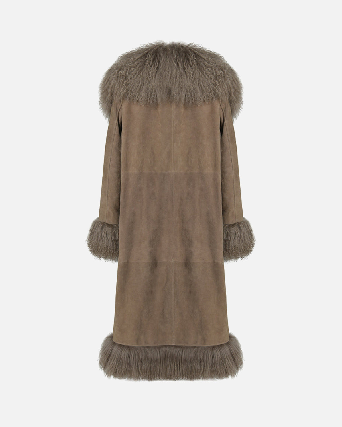 Dorothy Suede Maxi Coat